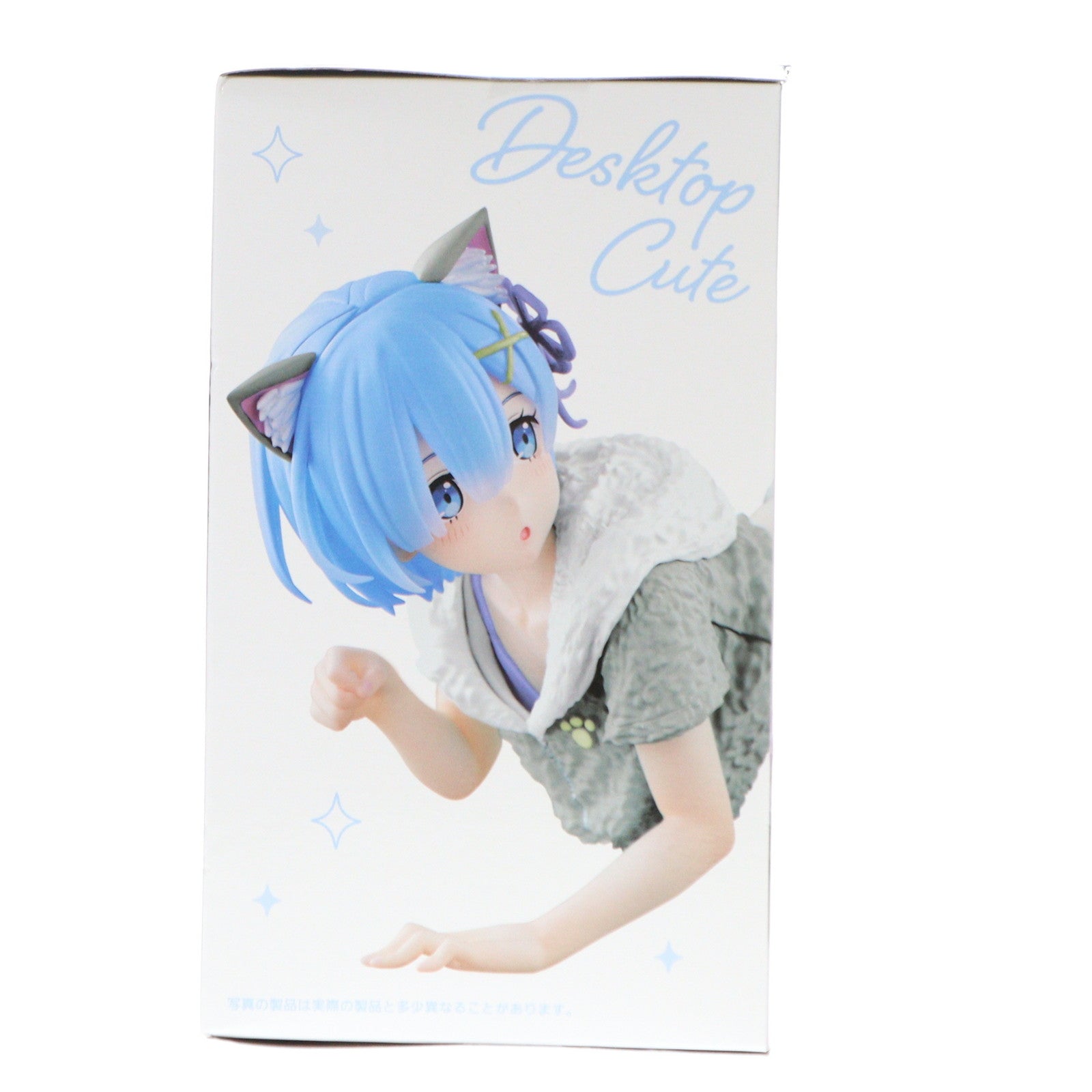 【中古即納】[FIG] レム Re:ゼロから始める異世界生活 Desktop Cute フィギュア レム〜Cat room wear ver.〜Renewal プライズ(451748300) タイトー(20240531)