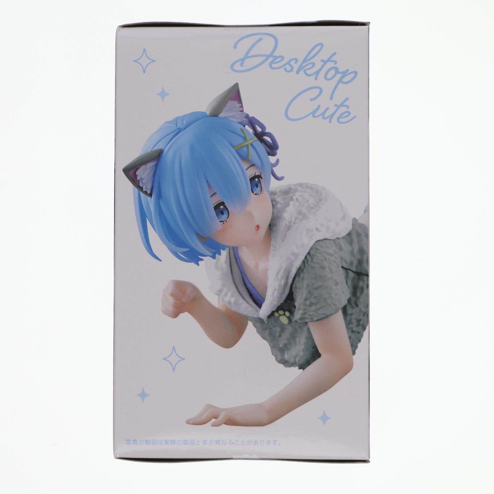 【中古即納】[FIG] レム Re:ゼロから始める異世界生活 Desktop Cute フィギュア レム〜Cat room wear ver.〜Renewal プライズ(451748300) タイトー(20240531)