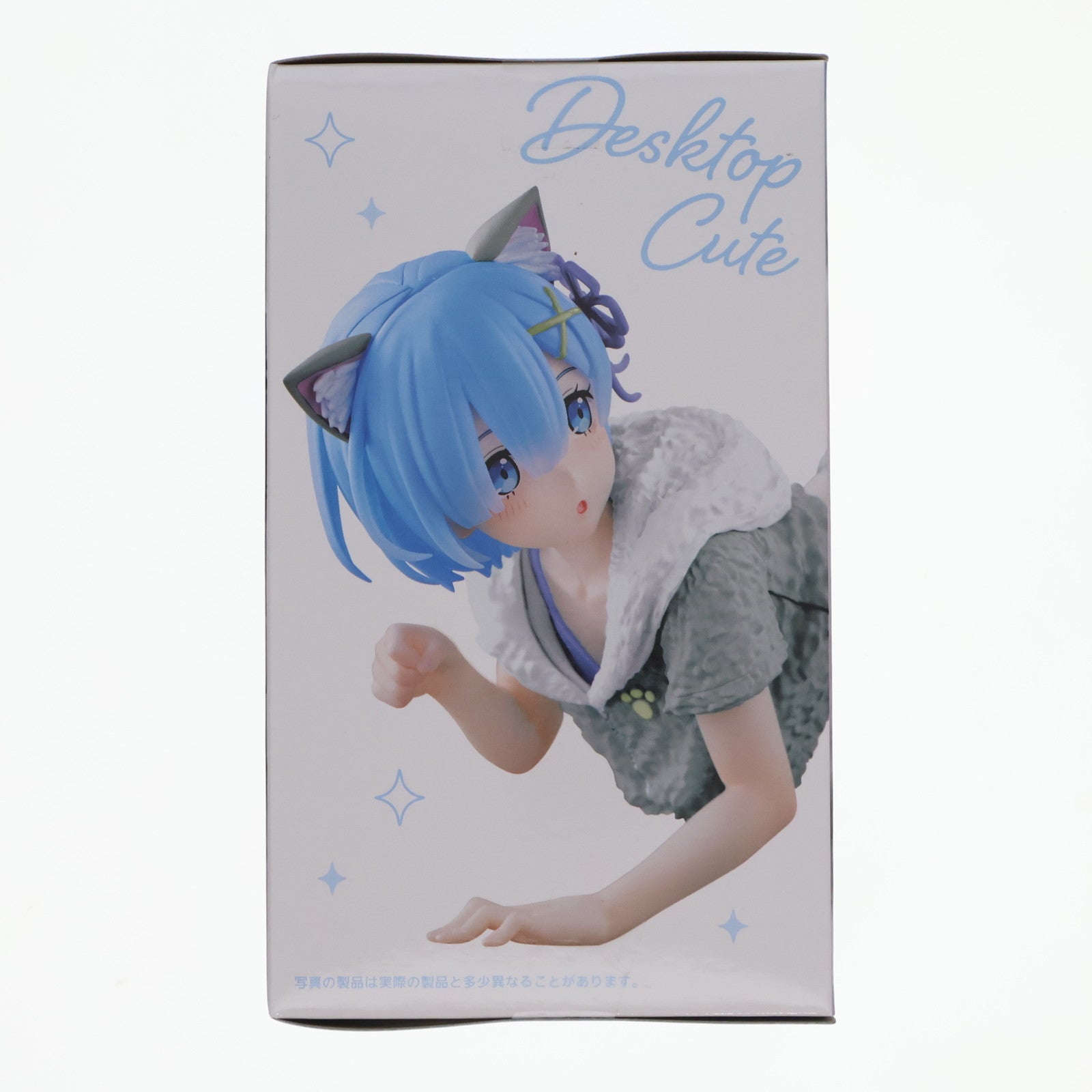 【中古即納】[FIG] レム Re:ゼロから始める異世界生活 Desktop Cute フィギュア レム〜Cat room wear ver.〜Renewal プライズ(451748300) タイトー(20240531)