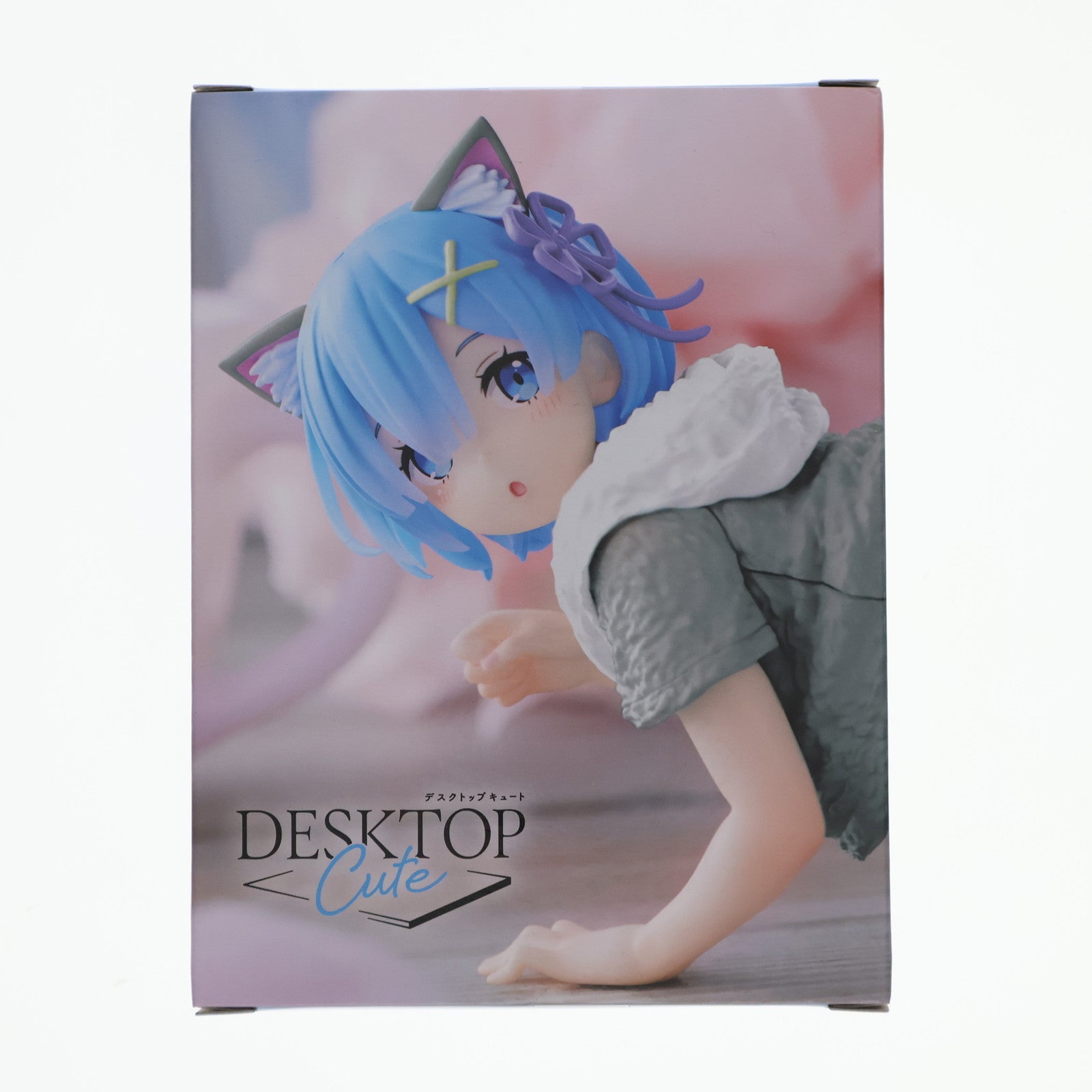 【中古即納】[FIG] レム Re:ゼロから始める異世界生活 Desktop Cute フィギュア レム〜Cat room wear ver.〜Renewal プライズ(451748300) タイトー(20240531)