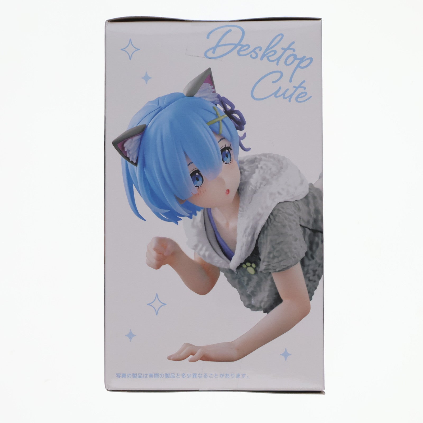 【中古即納】[FIG] レム Re:ゼロから始める異世界生活 Desktop Cute フィギュア レム〜Cat room wear ver.〜Renewal プライズ(451748300) タイトー(20240531)