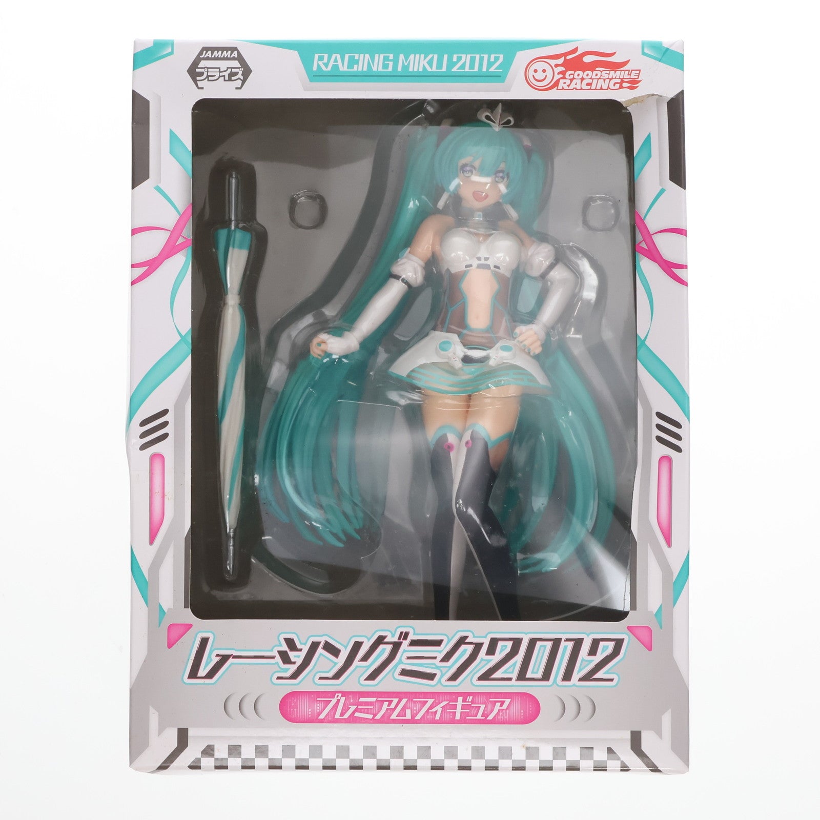 【中古即納】[FIG] レーシングミク2012 キャラクター・ボーカル・シリーズ01 初音ミク プレミアムフィギュア プライズ(1007874) セガ(20150116)