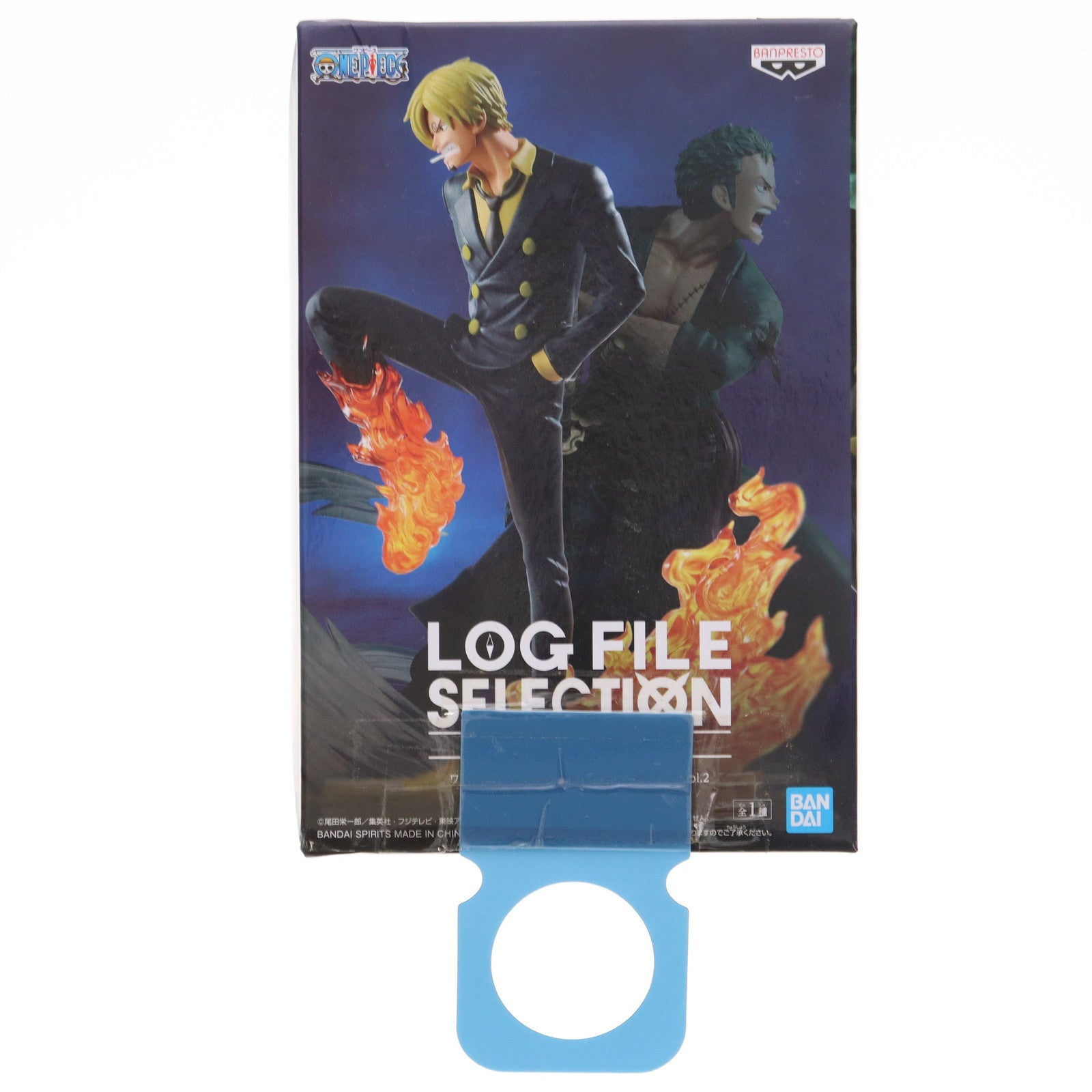 【中古即納】[FIG]サンジ ワンピース LOG FILE SELECTION-FIGHT-vol.2 ONE PIECE フィギュア プライズ(82543) バンプレスト(20201220)