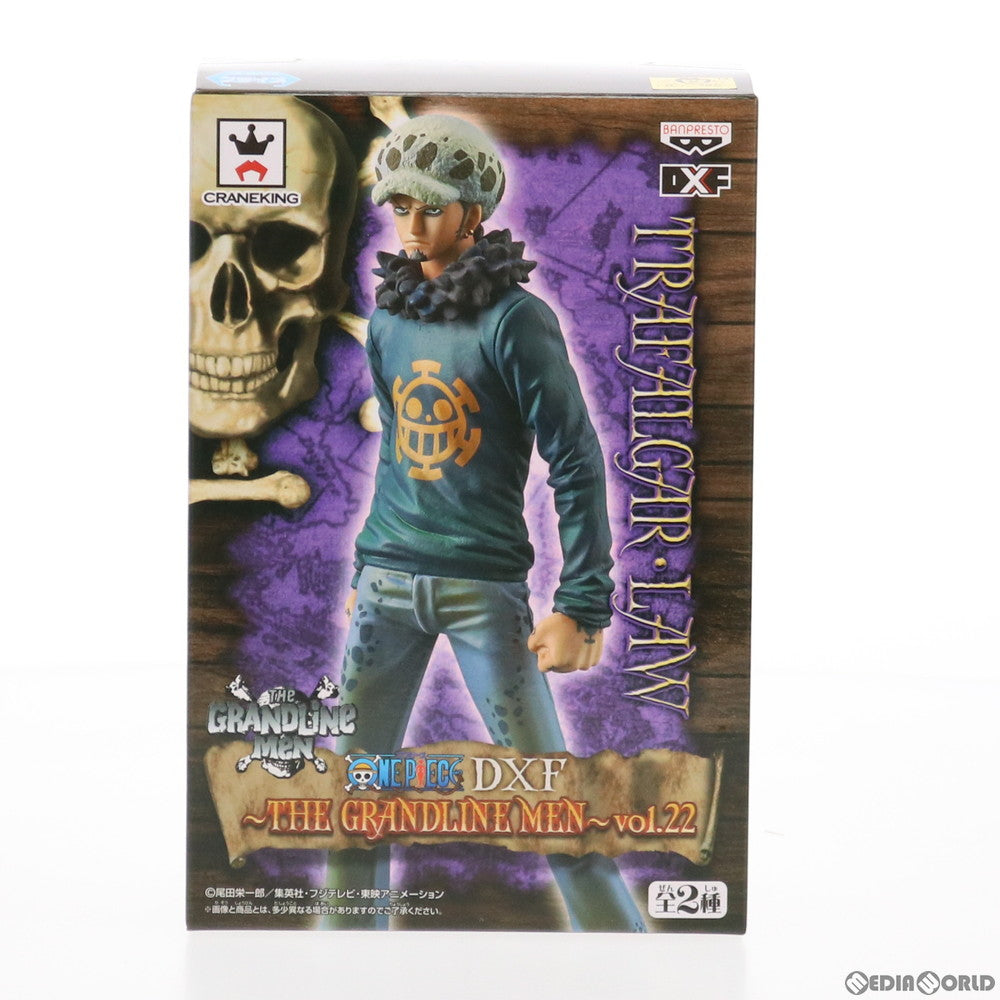 【中古即納】[FIG] トラファルガー・ロー ワンピース DXF〜THE GRANDLINE MEN〜vol.22 ONE PIECE フィギュア プライズ(49832) バンプレスト(20150915)