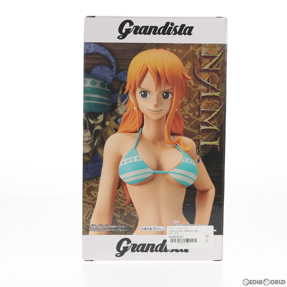 【中古即納】[FIG]ナミ ワンピース Grandista-THE GRANDLINE LADY-NAMI ONE PIECE フィギュア プライズ(39950) バンプレスト(20191231)