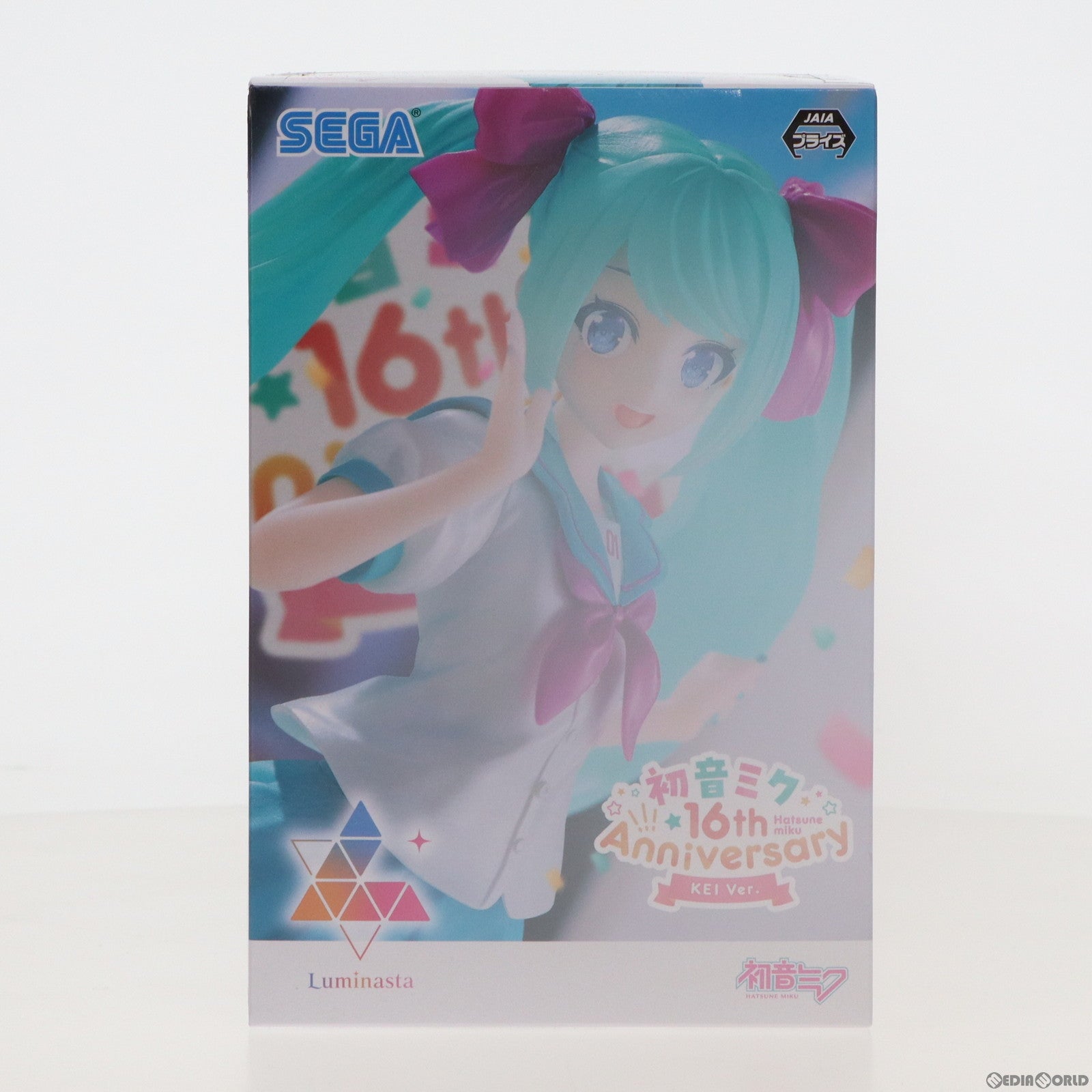 【中古即納】[FIG] 初音ミク 16th Anniversary KEI Ver. 初音ミクシリーズ Luminasta フィギュア プライズ(1103252) セガ(20230831)