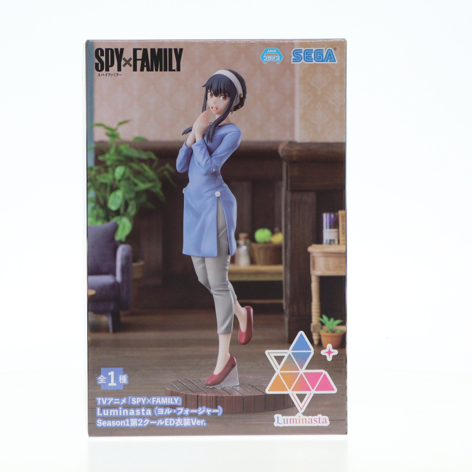 【中古即納】[FIG] ヨル・フォージャー SPY×FAMILY(スパイファミリー) Luminasta(ヨル・フォージャー) Season1第2クールED衣装Ver. フィギュア プライズ(1111503) セガ(20240630)