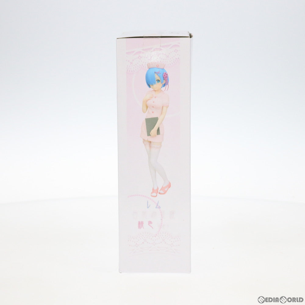 【中古即納】[FIG] レム 白衣の天使(桃色) Ver. Re:ゼロから始める異世界生活 プレミアムフィギュア プライズ セガ(20200229)