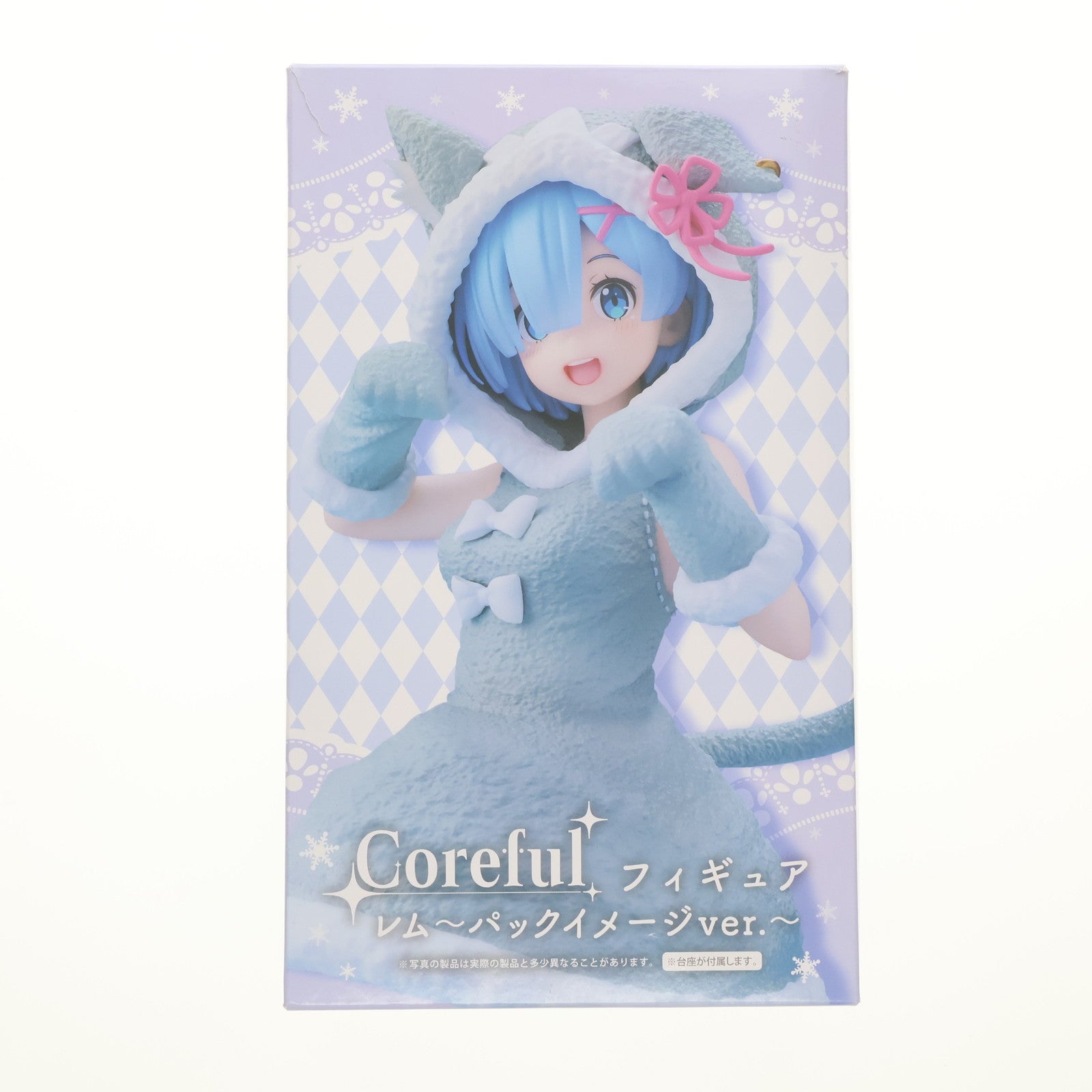 【中古即納】[FIG] レム Re:ゼロから始める異世界生活 Coreful フィギュア レム〜パックイメージver.〜 プライズ(451383000) タイトー(20211220)