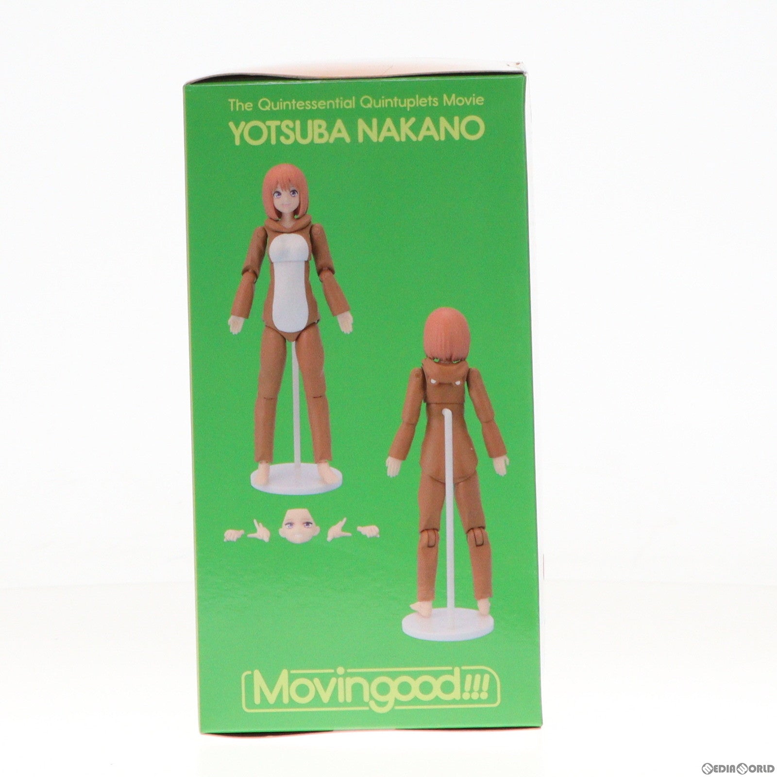 【中古即納】[FIG] 中野四葉(なかのよつば) 映画「五等分の花嫁」 Movingood!!!『中野四葉』 可動フィギュア プライズ(1106346) セガ(20240131)