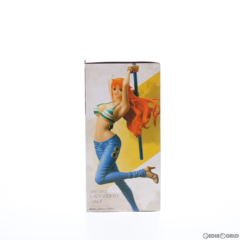 【中古即納】[FIG]ナミ ワンピース LADY FIGHT!!-NAMI- ONE PIECE フィギュア プライズ(2541878) バンプレスト(20210930)