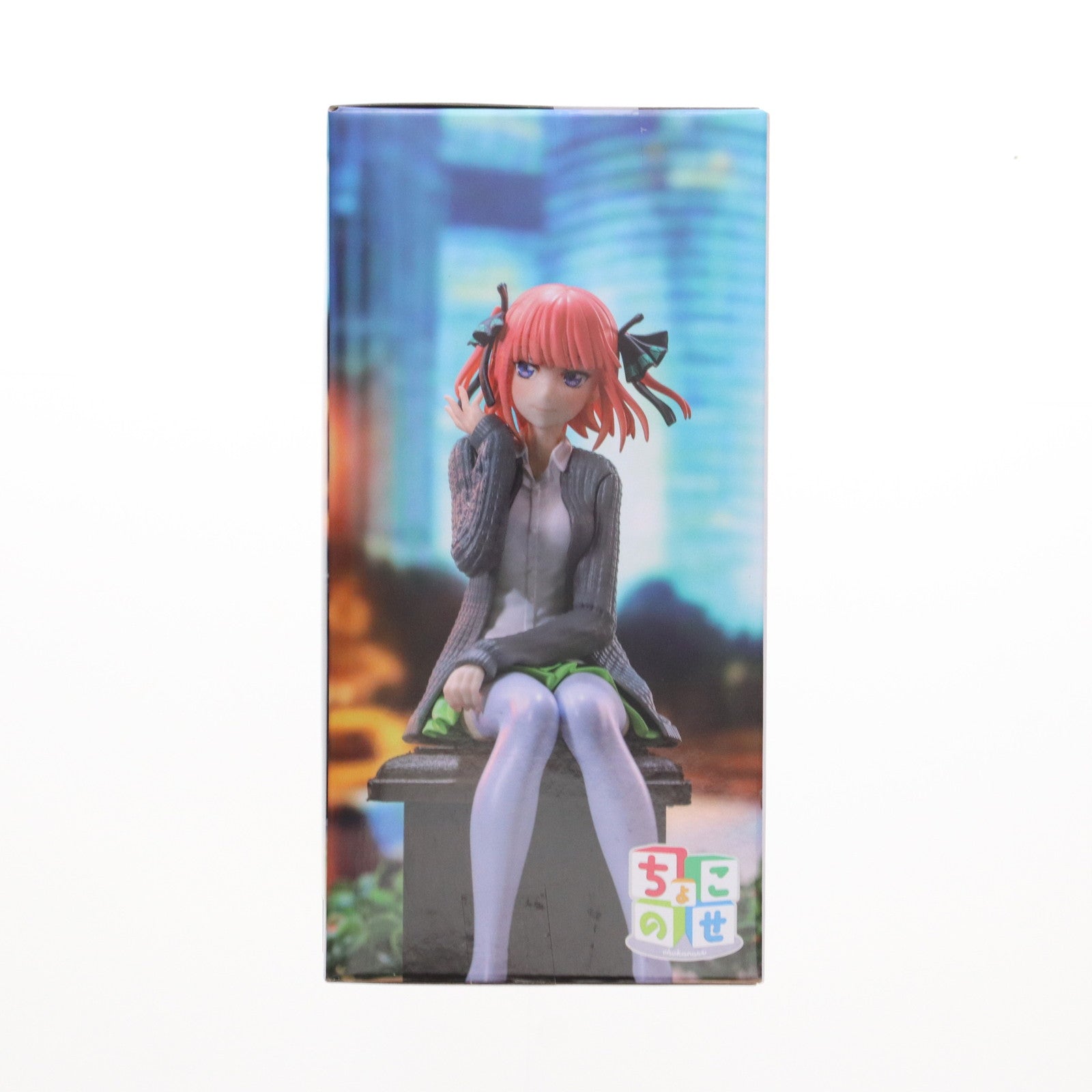 【中古即納】[FIG]中野二乃(なかのにの) 五等分の花嫁∽ ちょこのせプレミアムフィギュア『中野二乃』 プライズ(1111477) セガ(20240630)