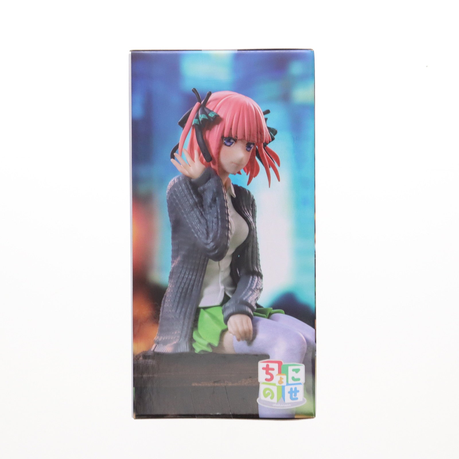 【中古即納】[FIG]中野二乃(なかのにの) 五等分の花嫁∽ ちょこのせプレミアムフィギュア『中野二乃』 プライズ(1111477) セガ(20240630)