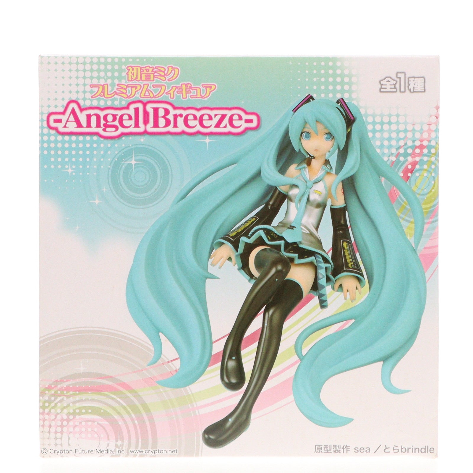 【中古即納】[FIG] 初音ミク キャラクターボーカルシリーズ01 初音ミク プレミアムフィギュア -Angel Breeze- プライズ(24699) セガ(20121220)