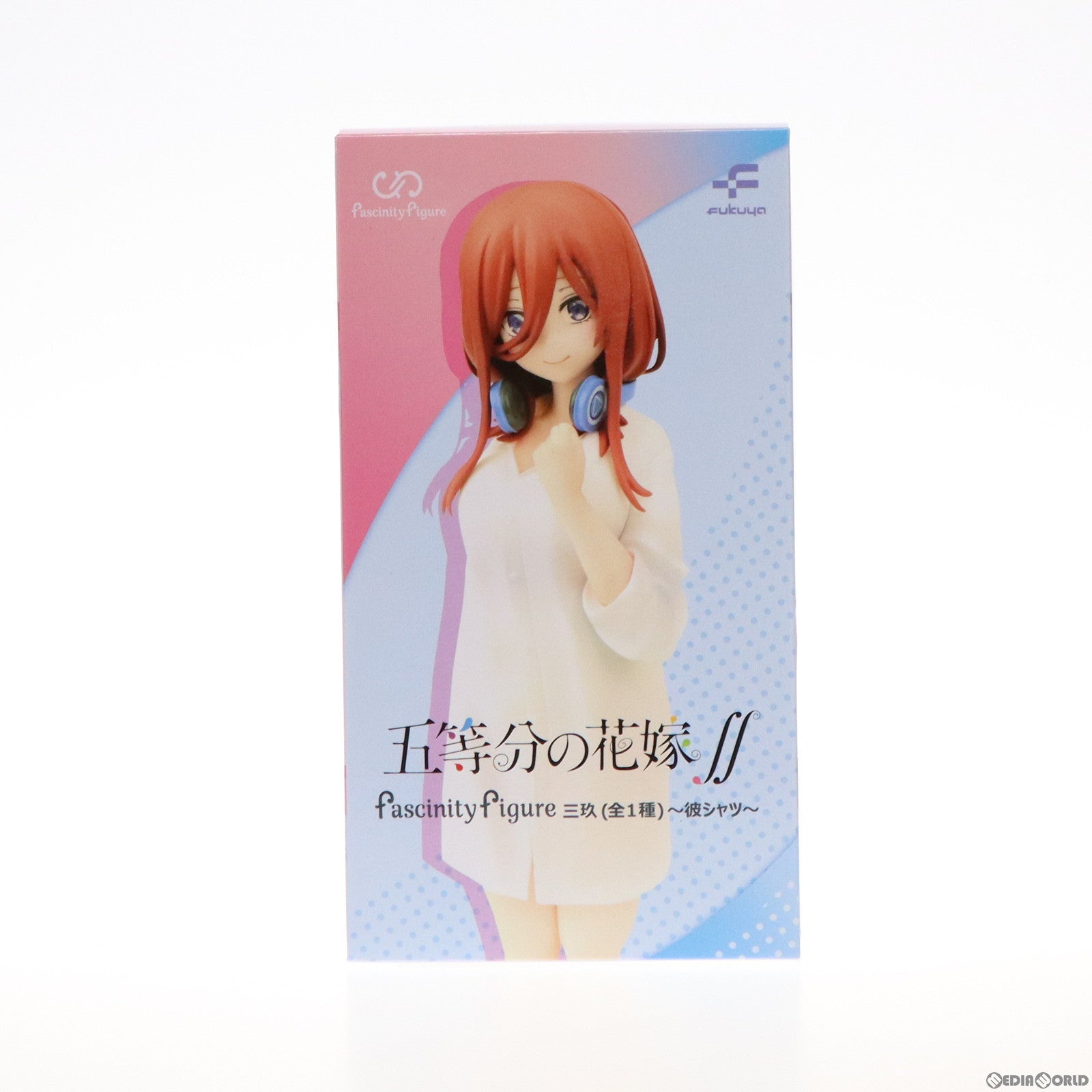 【中古即納】[FIG]中野三玖(なかのみく) FascinityFigure 三玖～彼シャツ～ 五等分の花嫁∬ フィギュア プライズ フクヤ(20220920)