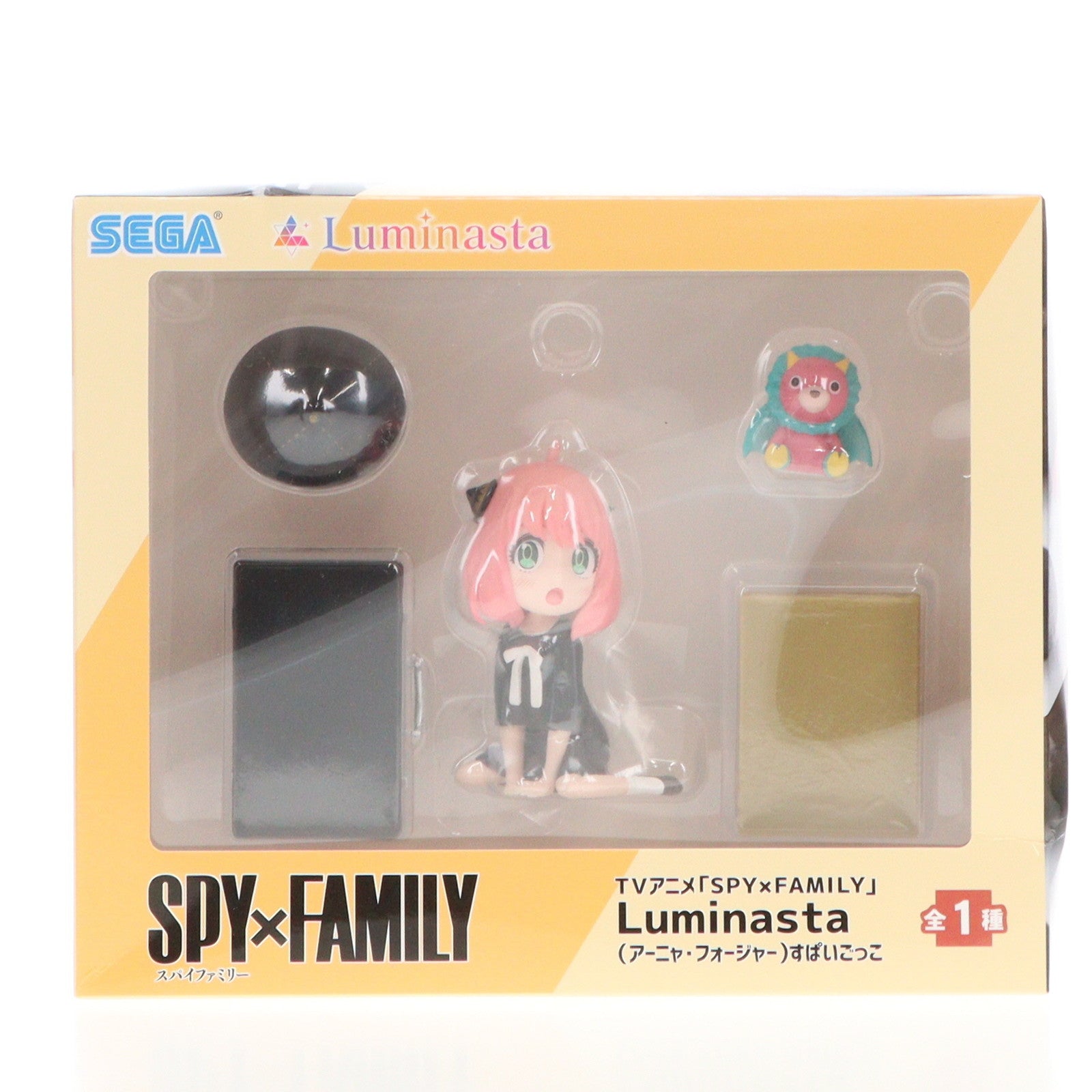 【中古即納】[FIG] アーニャ・フォージャー すぱいごっこ SPY×FAMILY(スパイファミリー) Luminasta フィギュア プライズ(1103729) セガ(20230930)