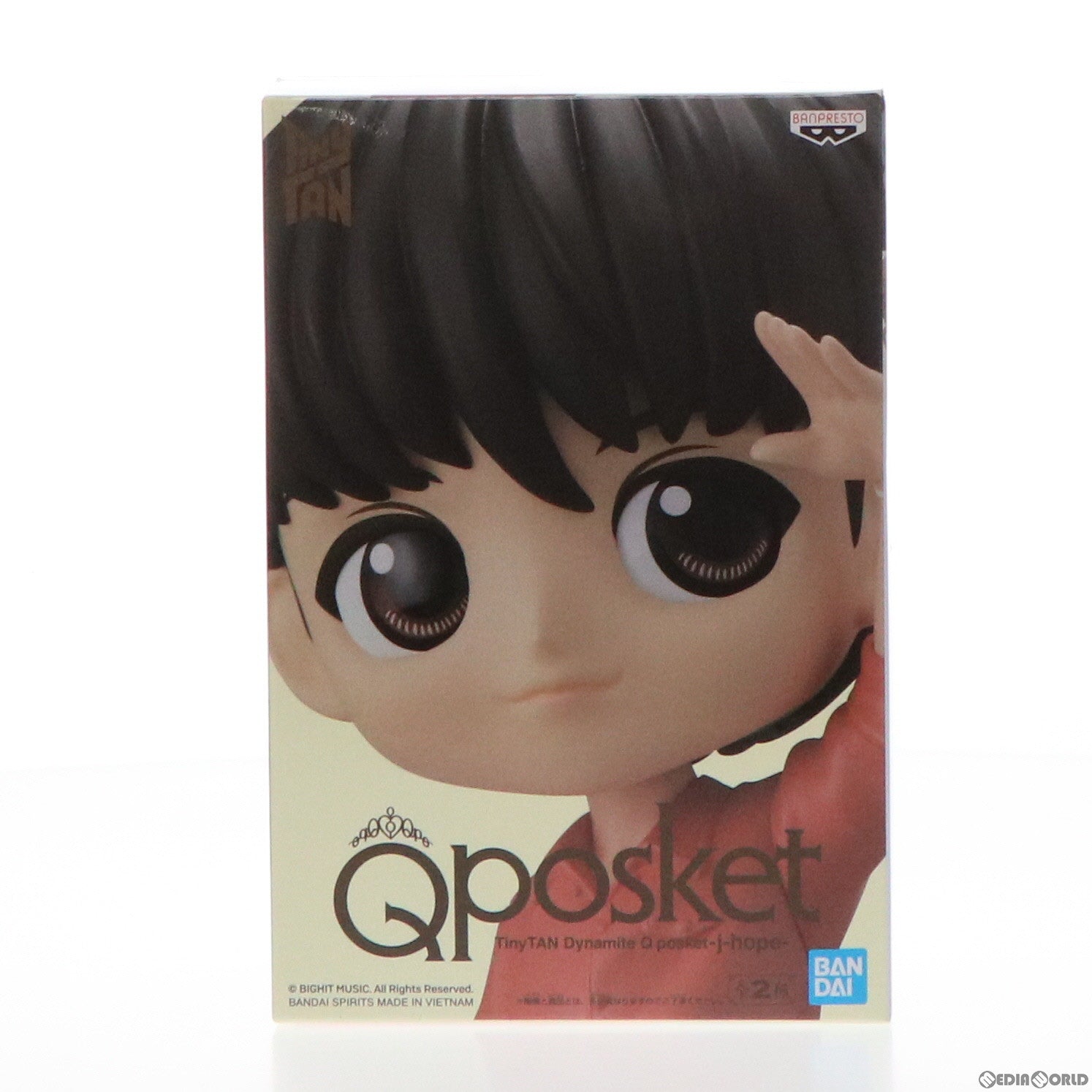 【中古即納】[FIG] ジェイホープ(BTS/防弾少年団) A(髪ブラック) TinyTAN(タイニータン) Dynamite Q posket-j-hope- フィギュア プライズ(2598503) バンプレスト(20220920)