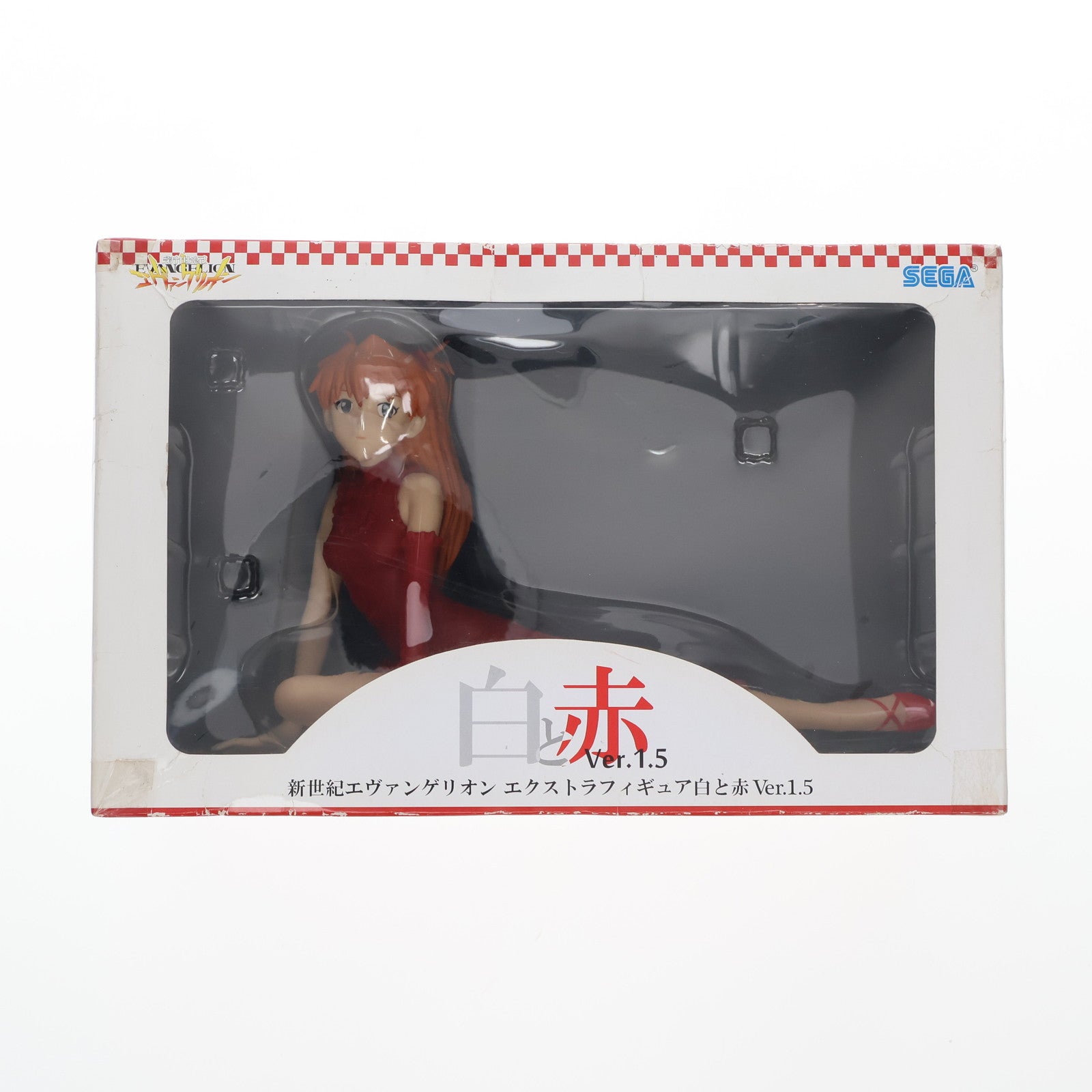【中古即納】[FIG] 惣流・アスカ・ラングレー 新世紀エヴァンゲリオン エクストラフィギュア 白と赤 Ver.1.5 プライズ セガ(20101031)