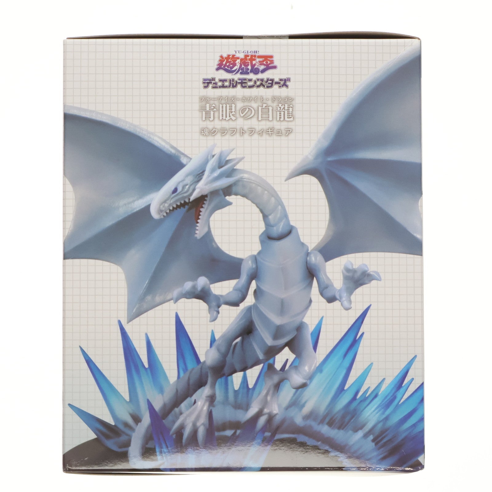 【中古即納】[FIG] 青眼の白龍(ブルーアイズ・ホワイト・ドラゴン) 遊☆戯☆王デュエルモンスターズ 魂クラフトフィギュア プライズ エスケイジャパン(20240612)