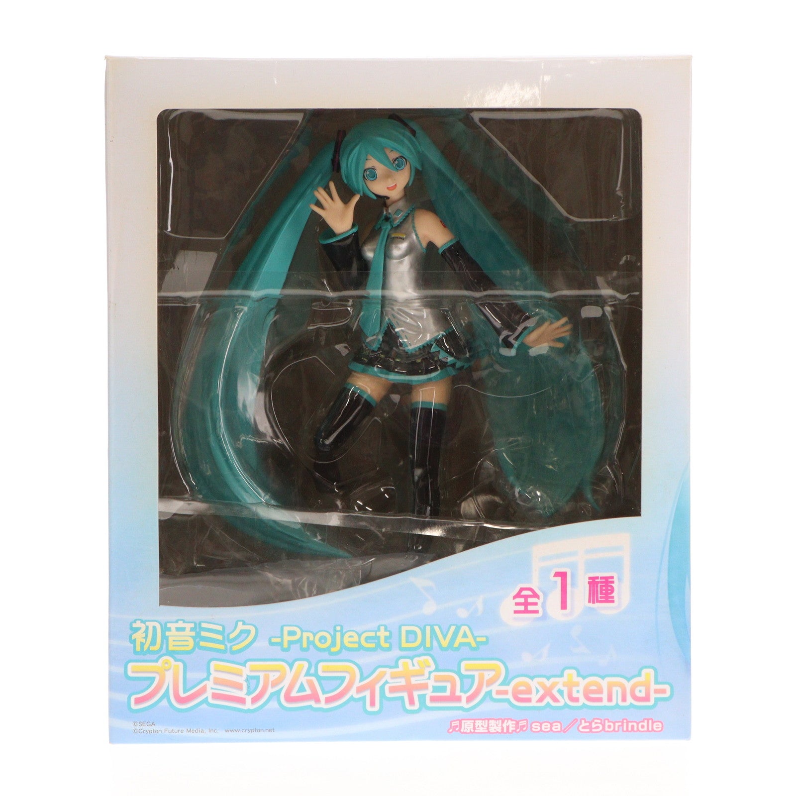 【中古即納】[FIG] 初音ミク-Project DIVA- プレミアムフィギュア-extend- プライズ(24434) セガ(20120831)