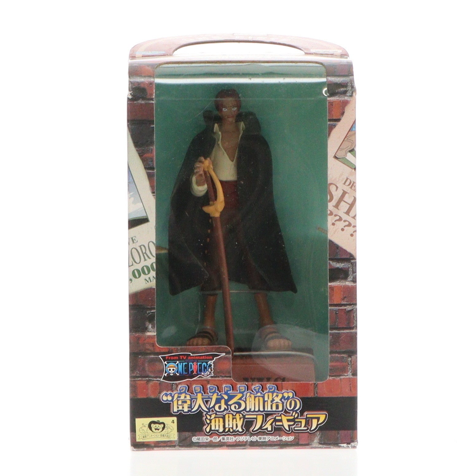 【中古即納】[FIG]シャンクス ワンピース 偉大なる航路(グランドライン)の海賊フィギュア ONE PIECE プライズ バンプレスト(20020531)