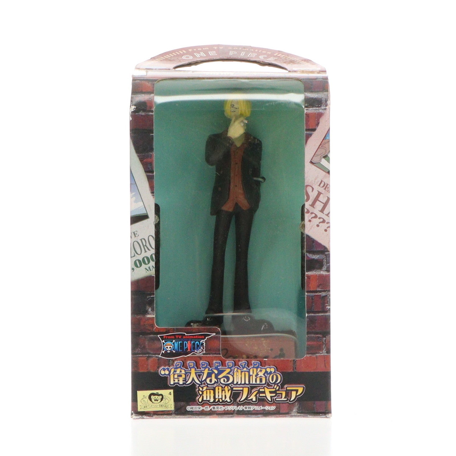 【中古即納】[FIG]サンジ ワンピース 偉大なる航路(グランドライン)の海賊フィギュア ONE PIECE プライズ バンプレスト(20020531)