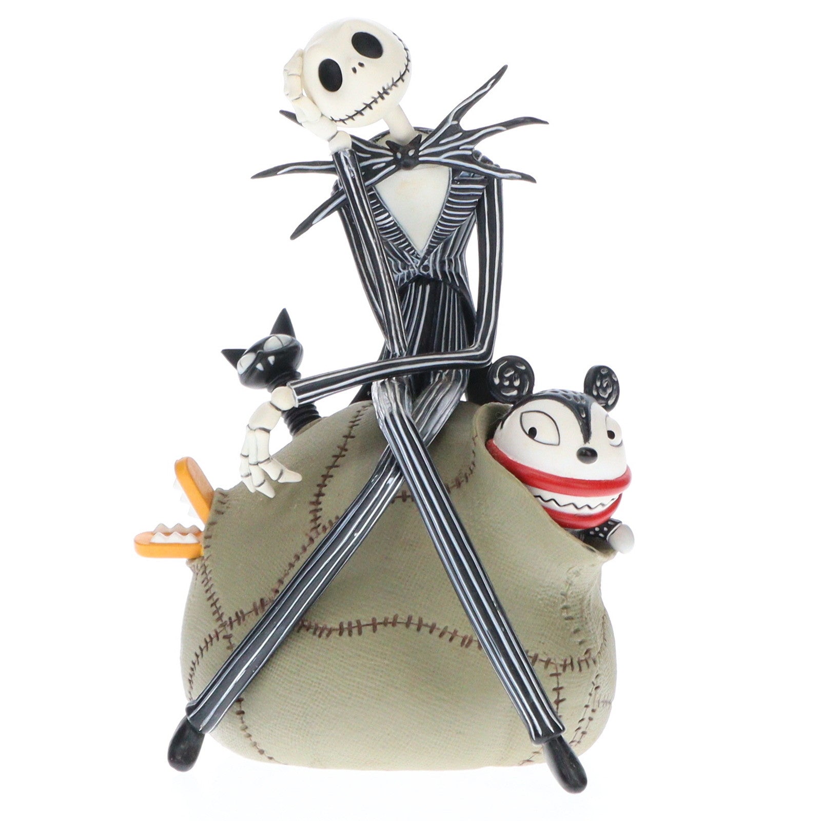 【中古即納】[FIG] ジャック・スケリントン ナイトメアー・ビフォア・クリスマス プレミアムフィギュア プレゼントVer. プライズ(25305) セガ(20130920)