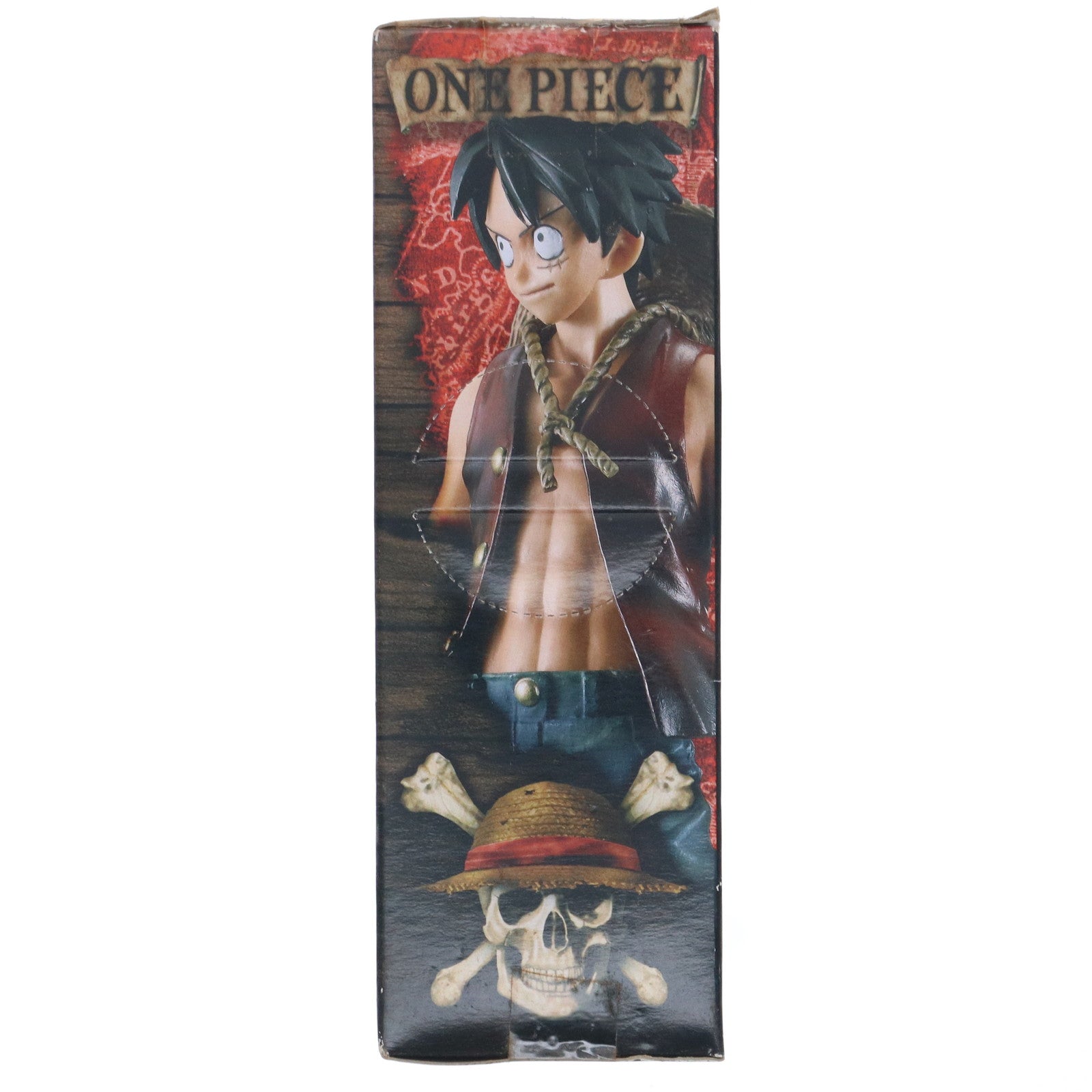 【中古即納】[FIG]モンキー・D・ルフィ ワンピース 組立式DXフィギュア～THE GRANDLINE MEN～vol.1 ONE PIECE プライズ(46649) バンプレスト(20101231)