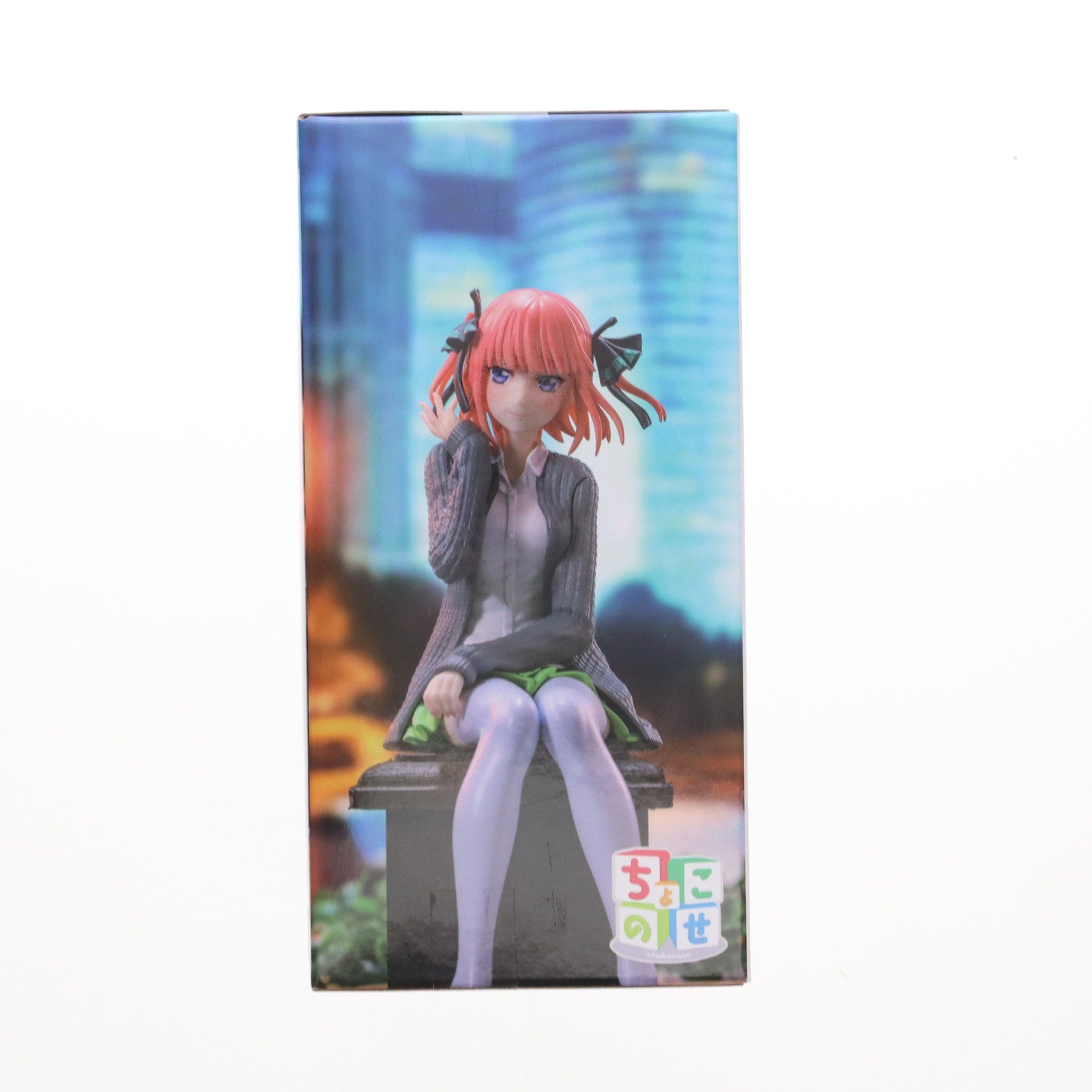 【中古即納】[FIG]中野二乃(なかのにの) 五等分の花嫁∽ ちょこのせプレミアムフィギュア『中野二乃』 プライズ(1111477) セガ(20240630)