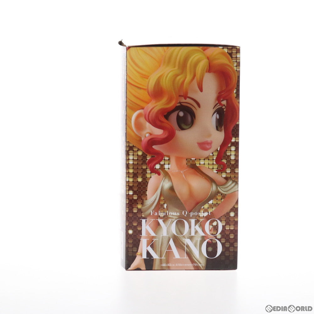【中古即納】[FIG] 叶恭子(センセーショナルゴールド) (かのうきょうこ) 叶姉妹 ファビュラスなQ posket-叶恭子- フィギュア プライズ(38654) バンプレスト(20180920)