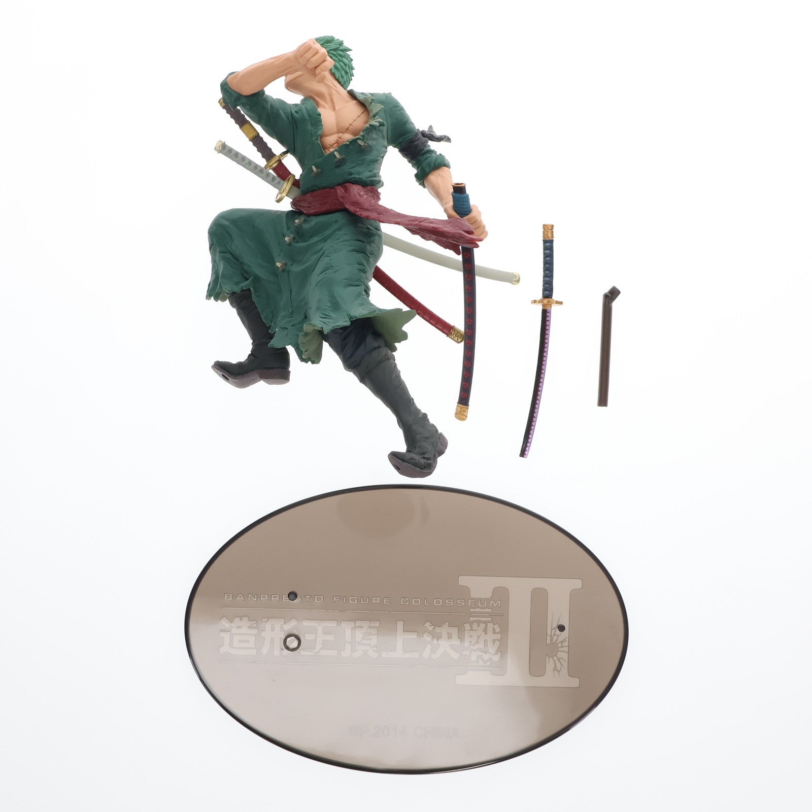 【中古即納】[FIG]ロロノア・ゾロ ONE PIECE(ワンピース) SCultures BIG 造形王頂上決戦3 vol.1 フィギュア プライズ(49046) バンプレスト(20140710)