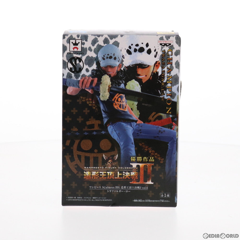 【中古即納】[FIG] トラファルガー・ロー ワンピース SCultures BIG 造形王頂上決戦3 vol.6 ONE PIECE フィギュア プライズ(49247) バンプレスト(20141110)