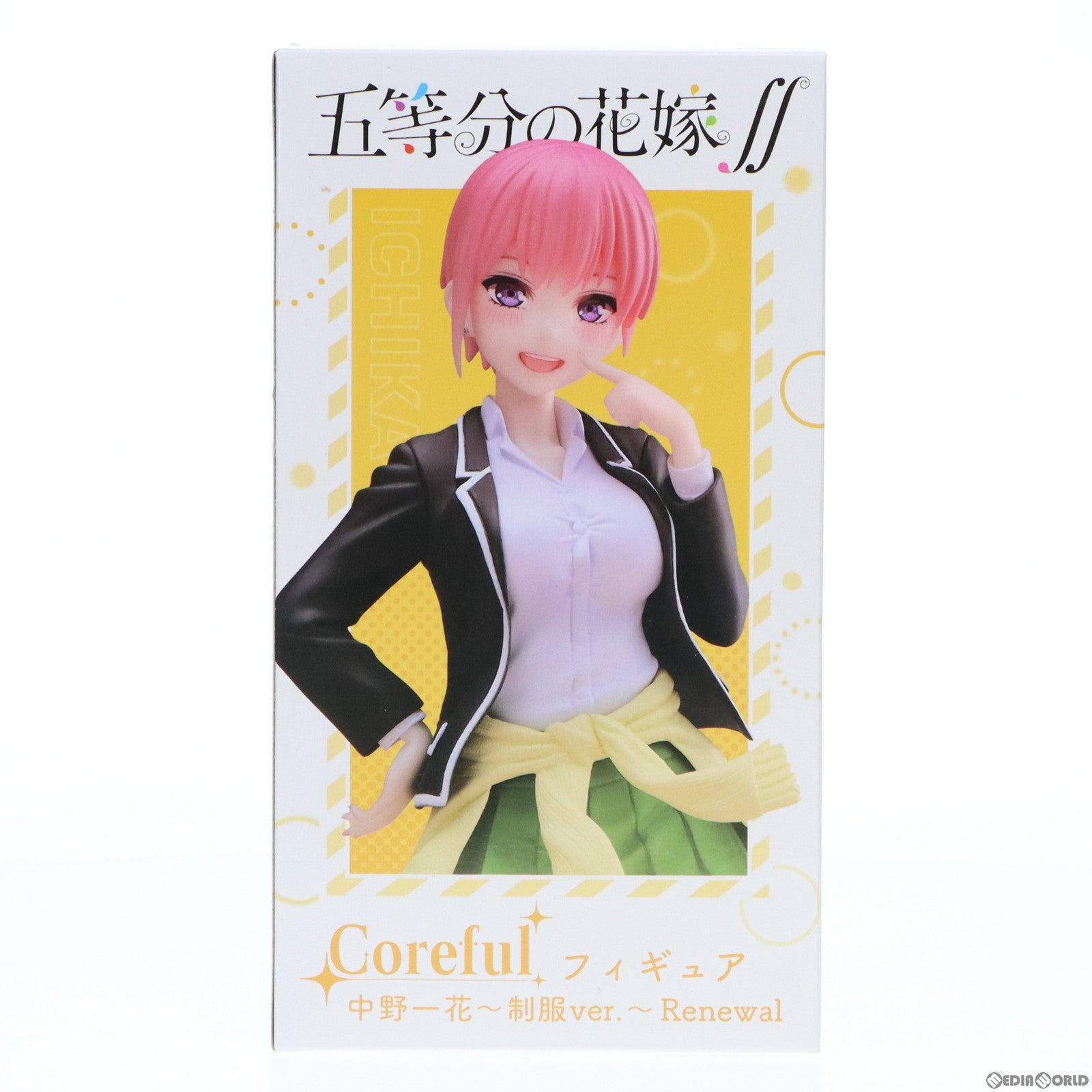 【中古即納】[FIG]中野一花(なかのいちか) 五等分の花嫁∬ Coreful フィギュア 中野一花～制服ver.～ Renewal プライズ(451659200) タイトー(20230910)