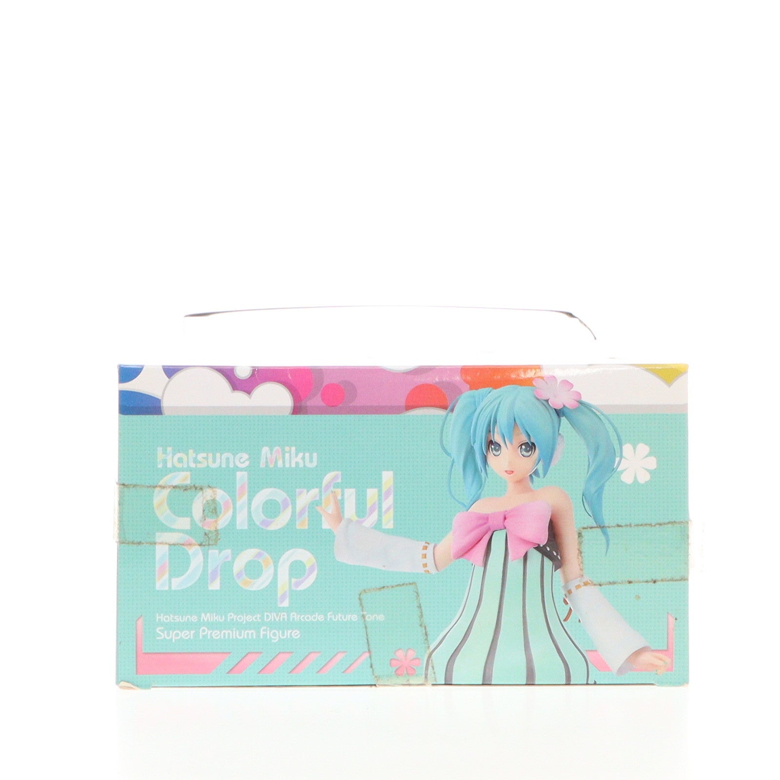 【中古即納】[FIG] 初音ミク カラフルドロップ 初音ミク Project DIVA Arcade Future Tone スーパープレミアムフィギュア プライズ(1011819) セガ(20160331)