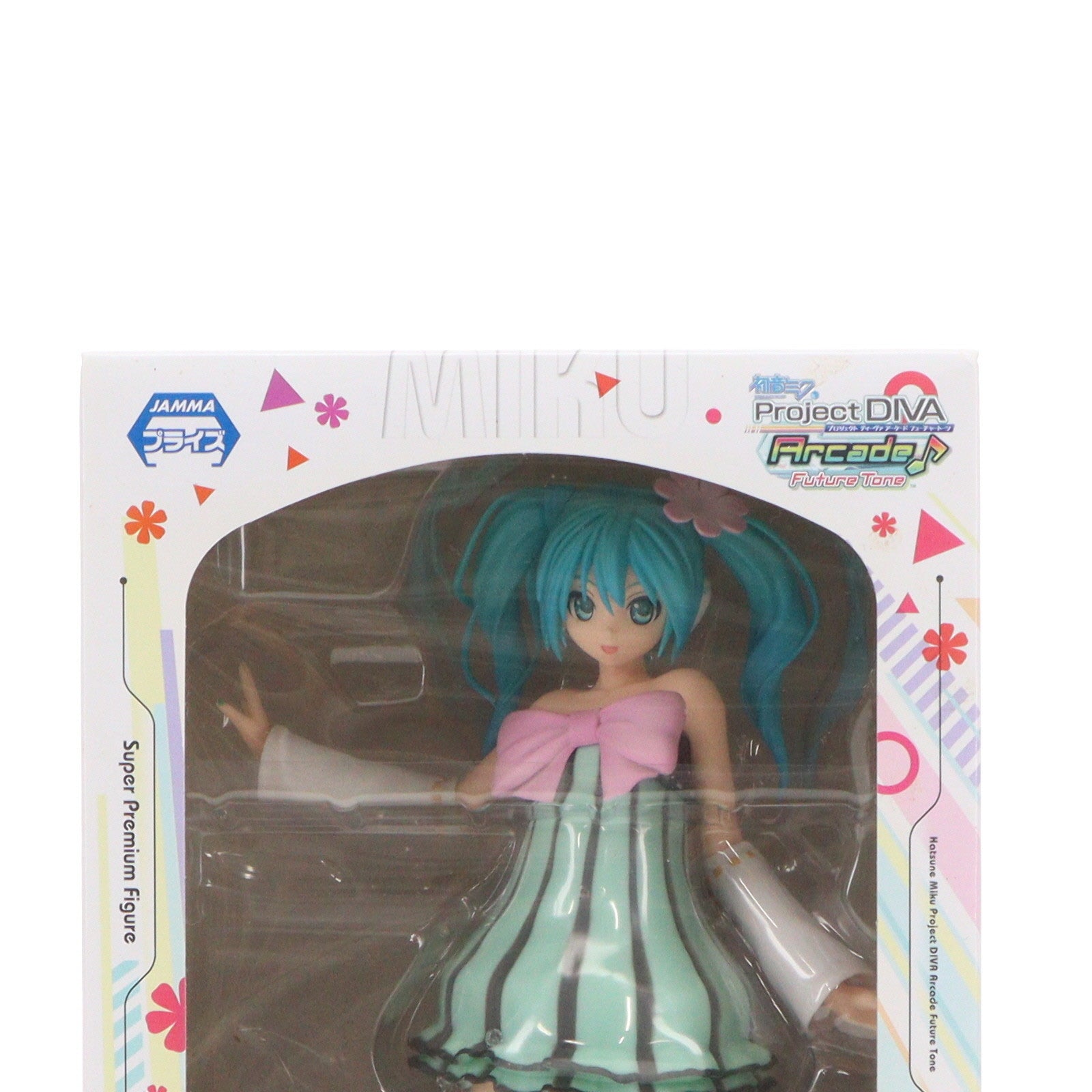 【中古即納】[FIG] 初音ミク カラフルドロップ 初音ミク Project DIVA Arcade Future Tone スーパープレミアムフィギュア プライズ(1011819) セガ(20160331)