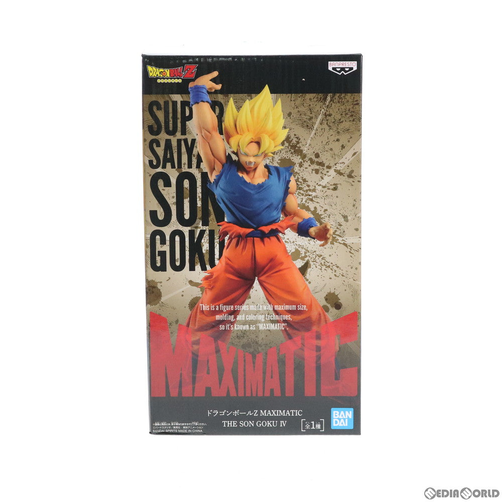 【中古即納】[FIG]孫悟空 ドラゴンボールZ MAXIMATIC THE SON GOKU IV DRAGON BALL フィギュア プライズ(82237) バンプレスト(20200720)