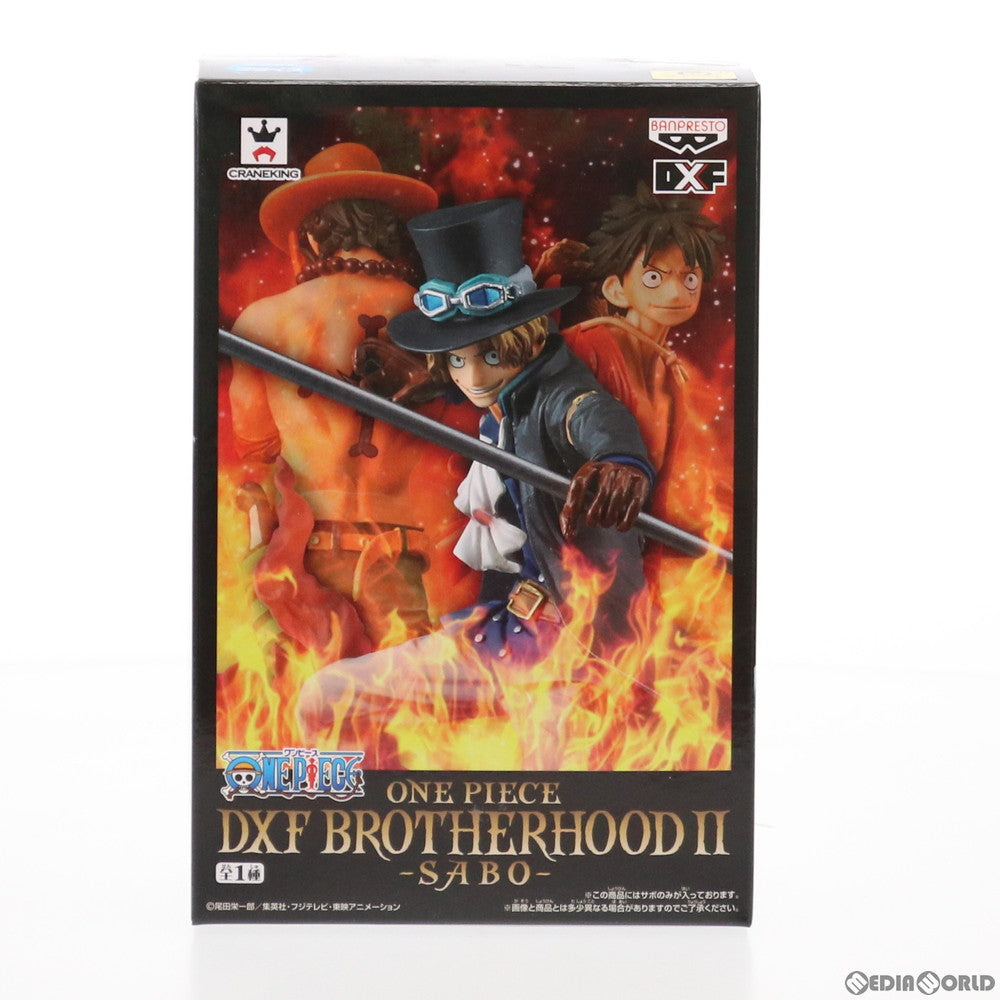 【中古即納】[FIG]サボ ワンピース DXF BROTHERHOODII -SABO- ONE PIECE フィギュア プライズ(49714) バンプレスト(20150710)