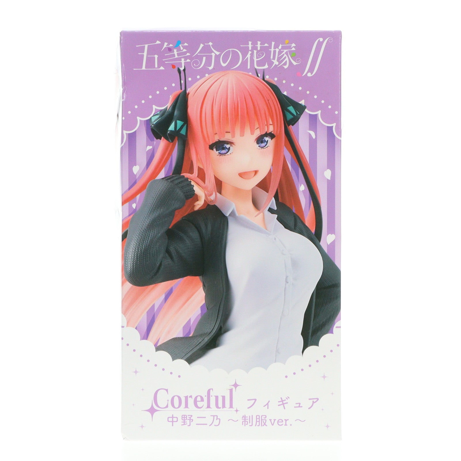 【中古即納】[FIG]中野二乃(なかのにの) 五等分の花嫁∬ Coreful フィギュア 中野二乃～制服ver.～ プライズ(451338600) タイトー(20210930)