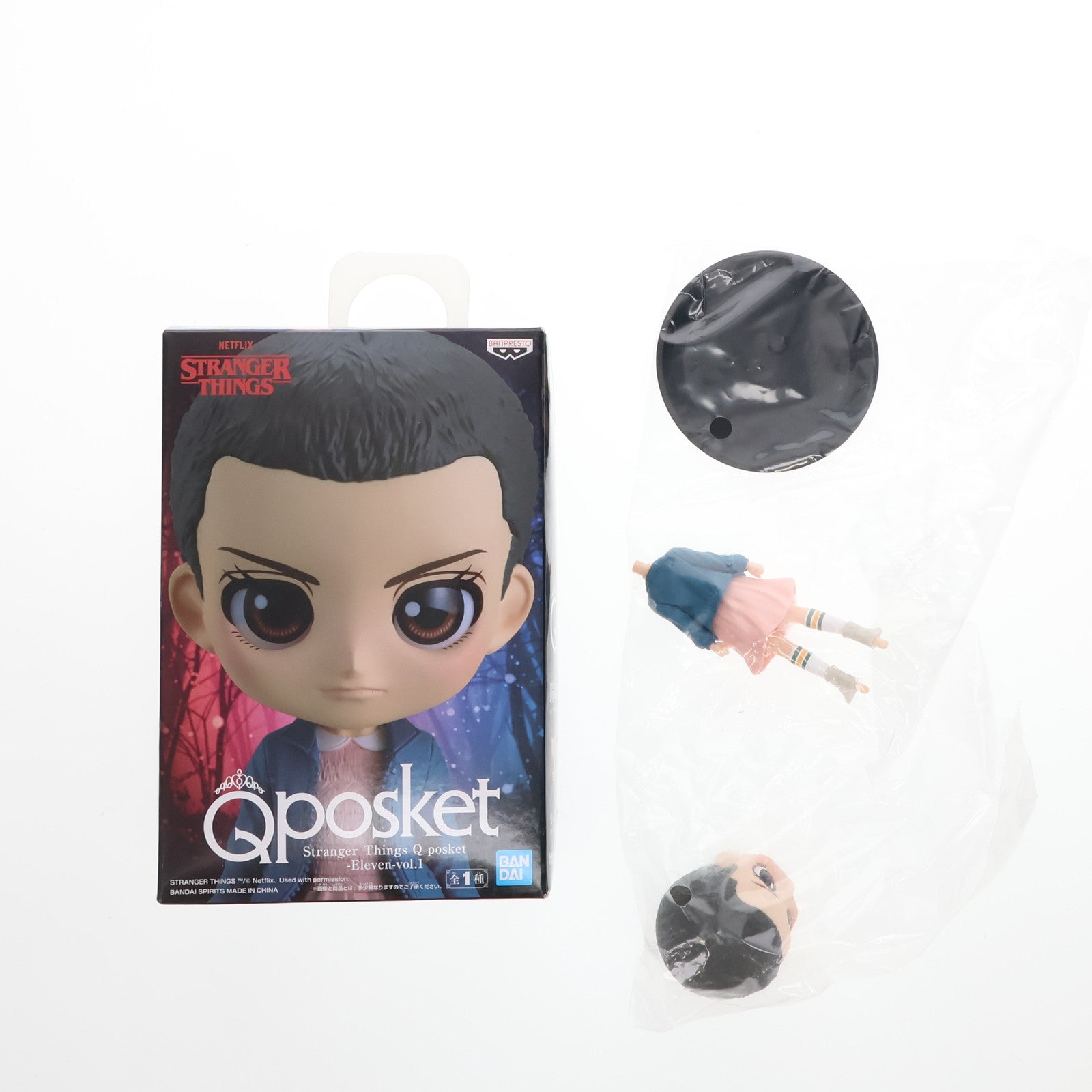 【中古即納】[FIG] イレブン ストレンジャー・シングス 未知の世界 Q posket-Eleven-vol.1 フィギュア プライズ(2612635) バンプレスト(20220331)