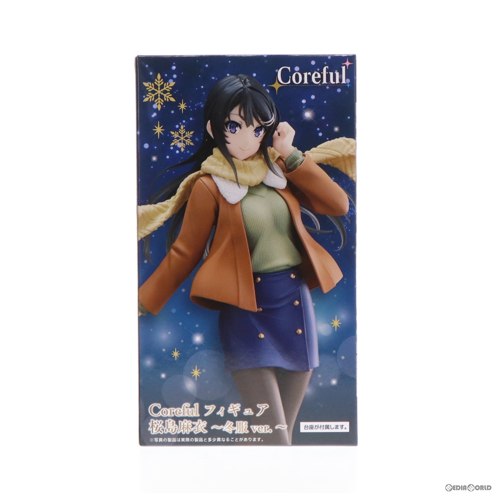 【中古即納】[FIG] 桜島麻衣(さくらじままい) 青春ブタ野郎はゆめみる少女の夢を見ない Coreful フィギュア 桜島麻衣〜冬服ver.〜 プライズ(451551100) タイトー(20230131)