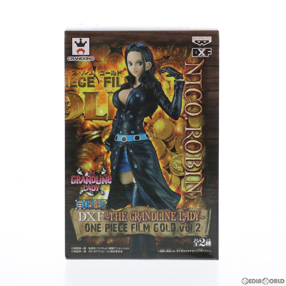 【中古即納】[FIG] ニコ・ロビン DXF〜THE GRANDLINE LADY〜 ONE PIECE FILM GOLD vol.2 ONE PIECE(ワンピース) フィギュア プライズ(36674) バンプレスト(20160908)