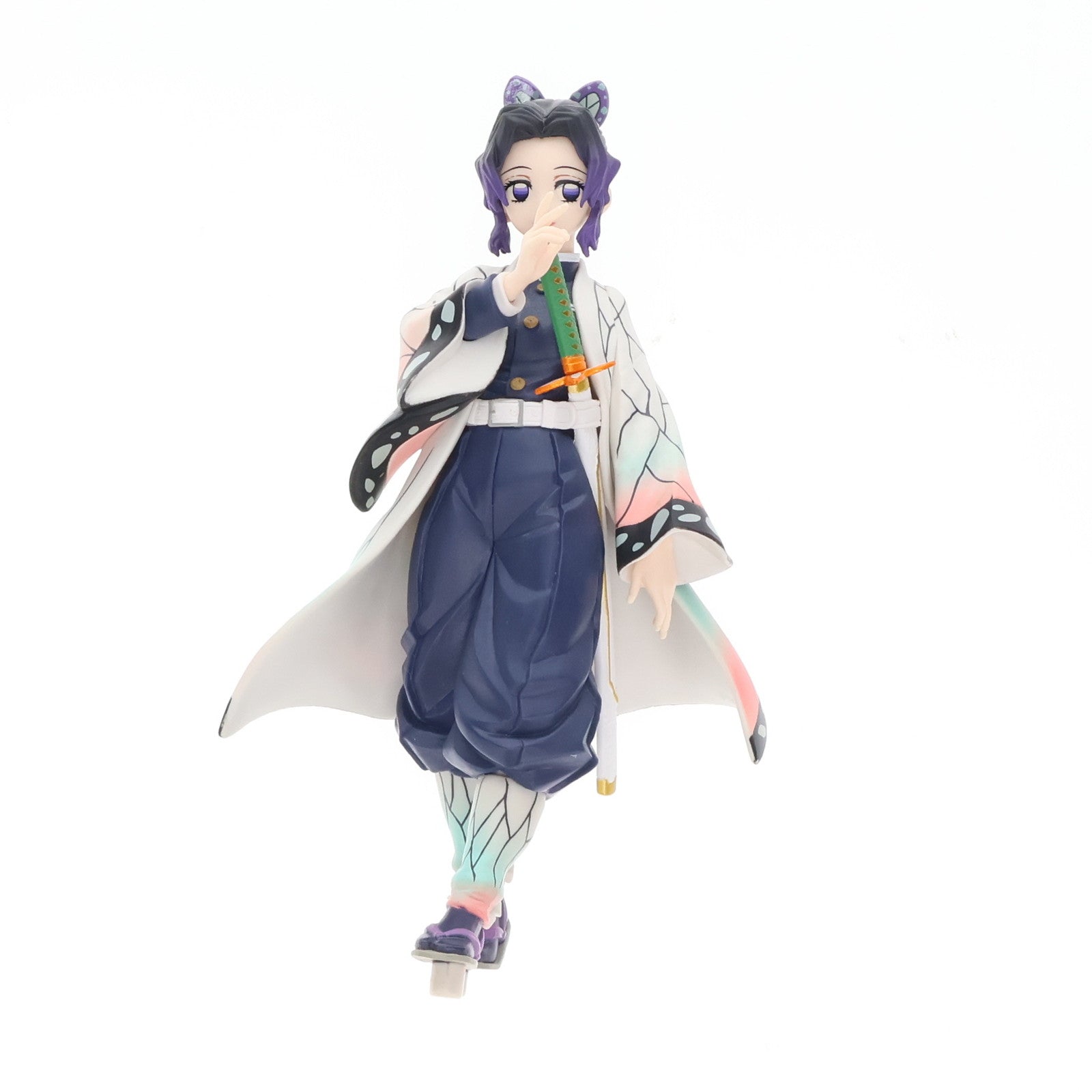 【中古即納】[FIG]胡蝶しのぶ(こちょうしのぶ) 鬼滅の刃 フィギュア-絆ノ装-栗花落カナヲ&胡蝶しのぶ プライズ(82459/2572411) バンプレスト(20200920)