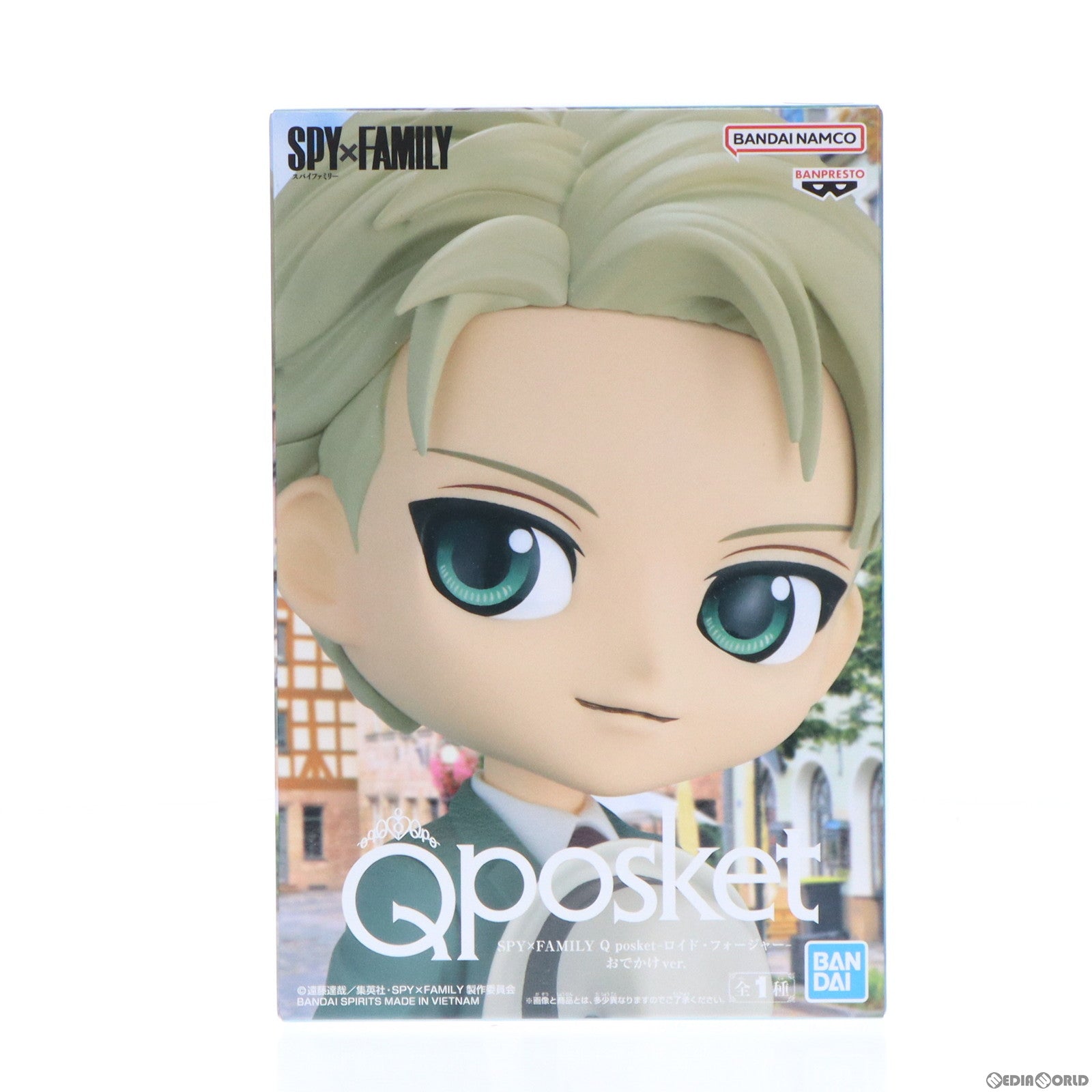 【中古即納】[FIG] ロイド・フォージャー SPY×FAMILY(スパイファミリー) Q posket-ロイド・フォージャー-おでかけver. フィギュア プライズ(2662392) バンプレスト(20231031)