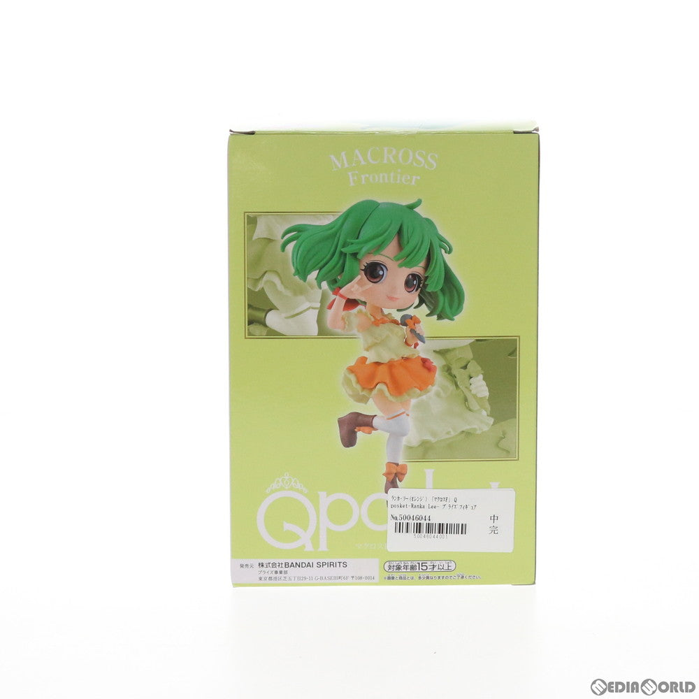 【中古即納】[FIG]ランカ・リー A(オレンジ) マクロスF(フロンティア) Q posket-Ranka Lee- プライズ フィギュア(81959) バンプレスト(20200320)