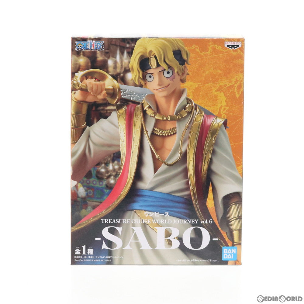 【中古即納】[FIG]サボ ワンピース TREASURE CRUISE WORLD JOURNEY Vol.6 -SABO- ONE PIECE フィギュア プライズ(82545) バンプレスト(20210131)