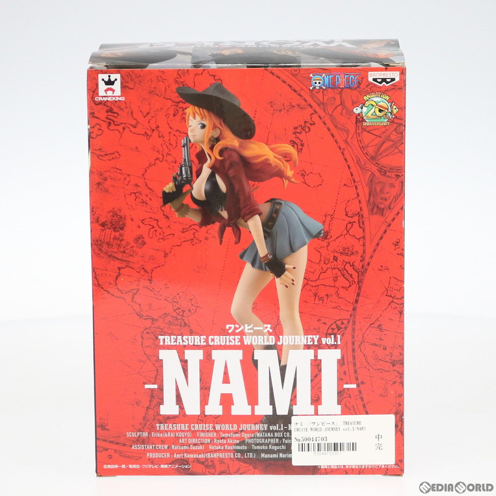 【中古即納】[FIG]ナミ ワンピース TREASURE CRUISE WORLD JOURNEY vol.1-NAMI- ONE PIECE フィギュア プライズ(39039) バンプレスト(20190120)