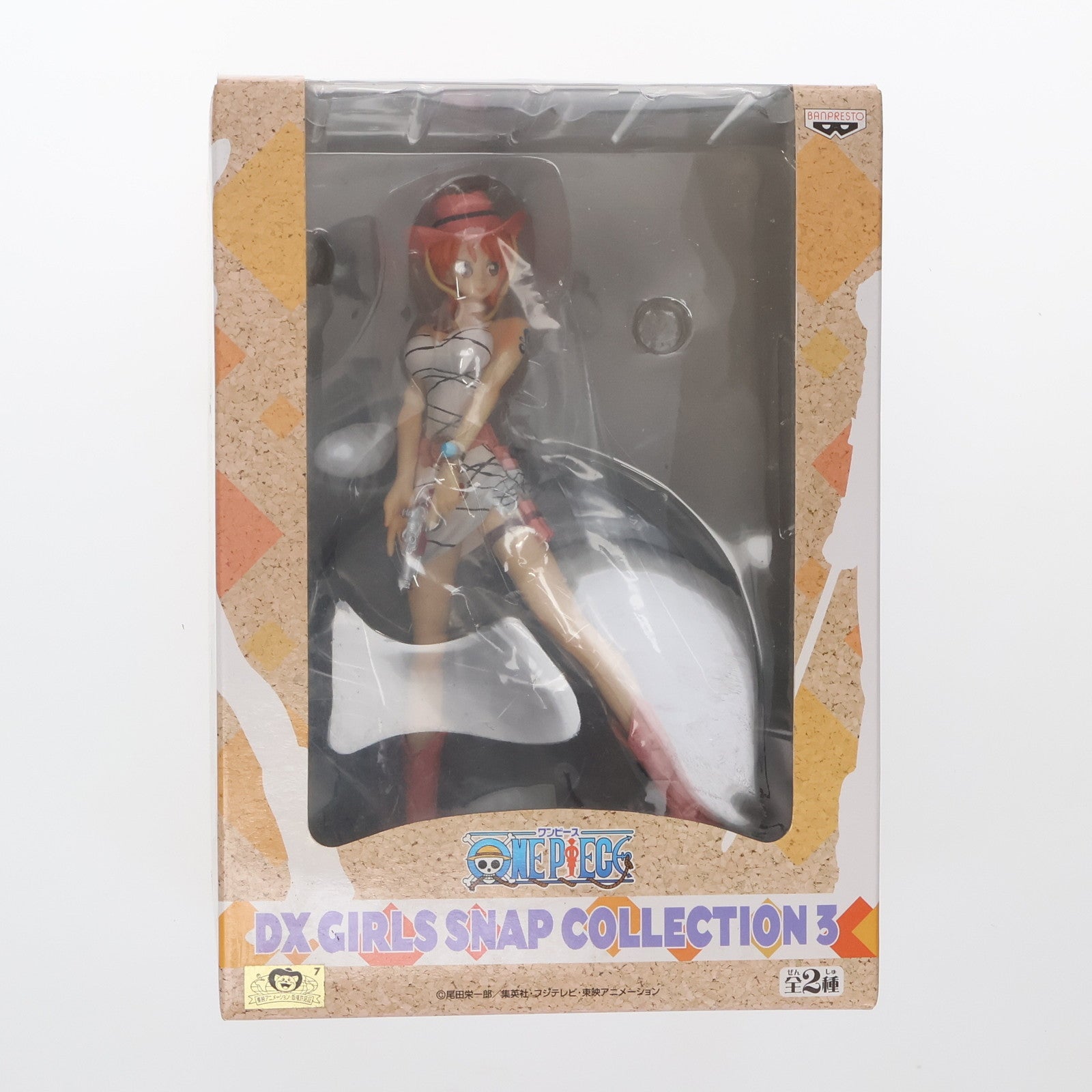 【中古即納】[FIG]ナミ ワンピース DX GIRLS SNAP COLLECTION 3 ONE PIECE フィギュア プライズ(47579) バンプレスト(20111223)