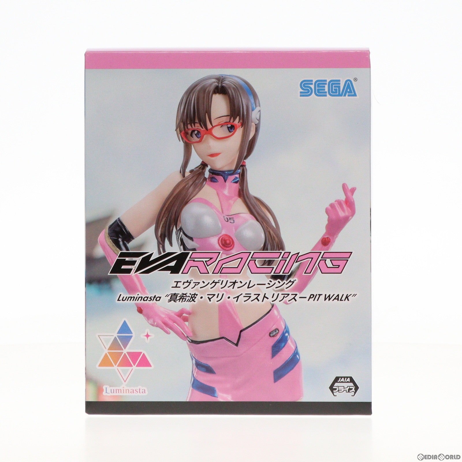 【中古即納】[FIG] 真希波・マリ・イラストリアス エヴァンゲリオンレーシング Luminasta『真希波・マリ・イラストリアス-PIT WALK』 フィギュア プライズ(1104407) セガ(20240310)