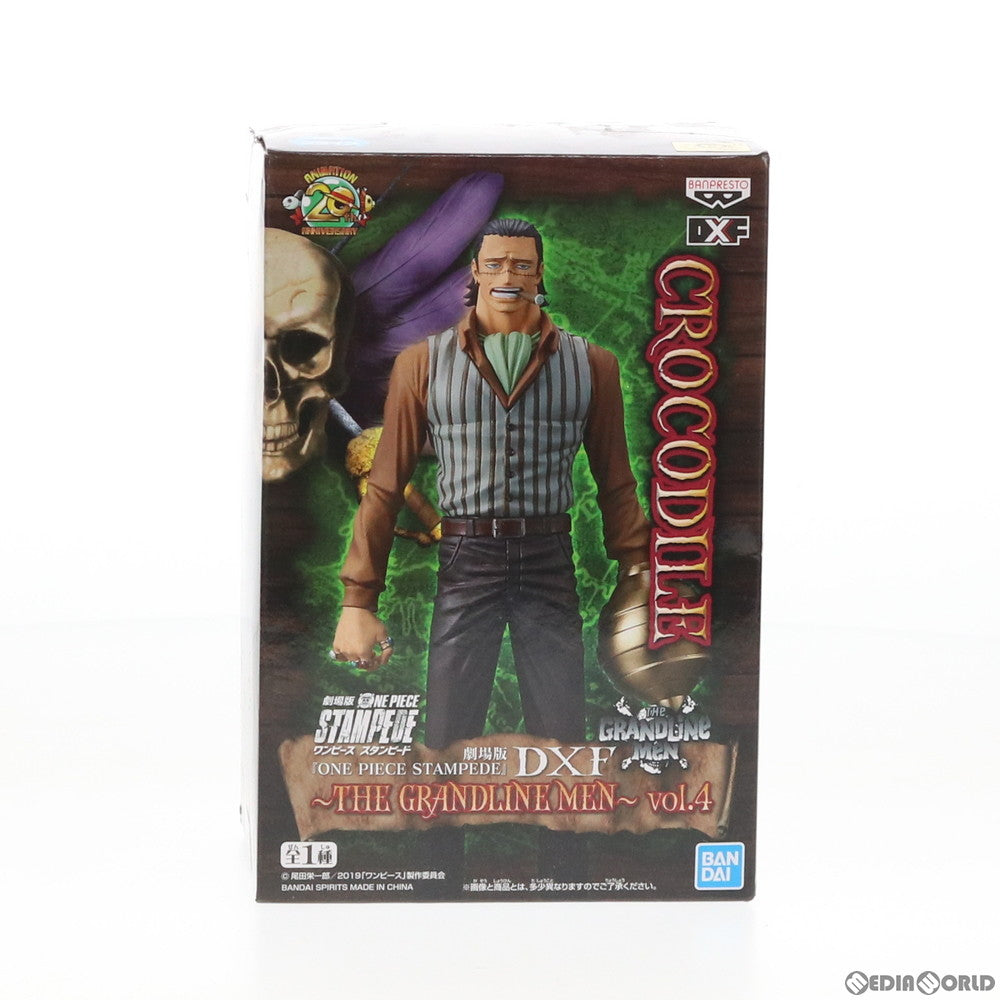 【中古即納】[FIG] サー・クロコダイル DXF〜THE GRANDLINE MEN〜vol.4 劇場版 ONE PIECE STAMPEDE(ワンピース スタンピード) フィギュア プライズ(39560) バンプレスト(20190831)