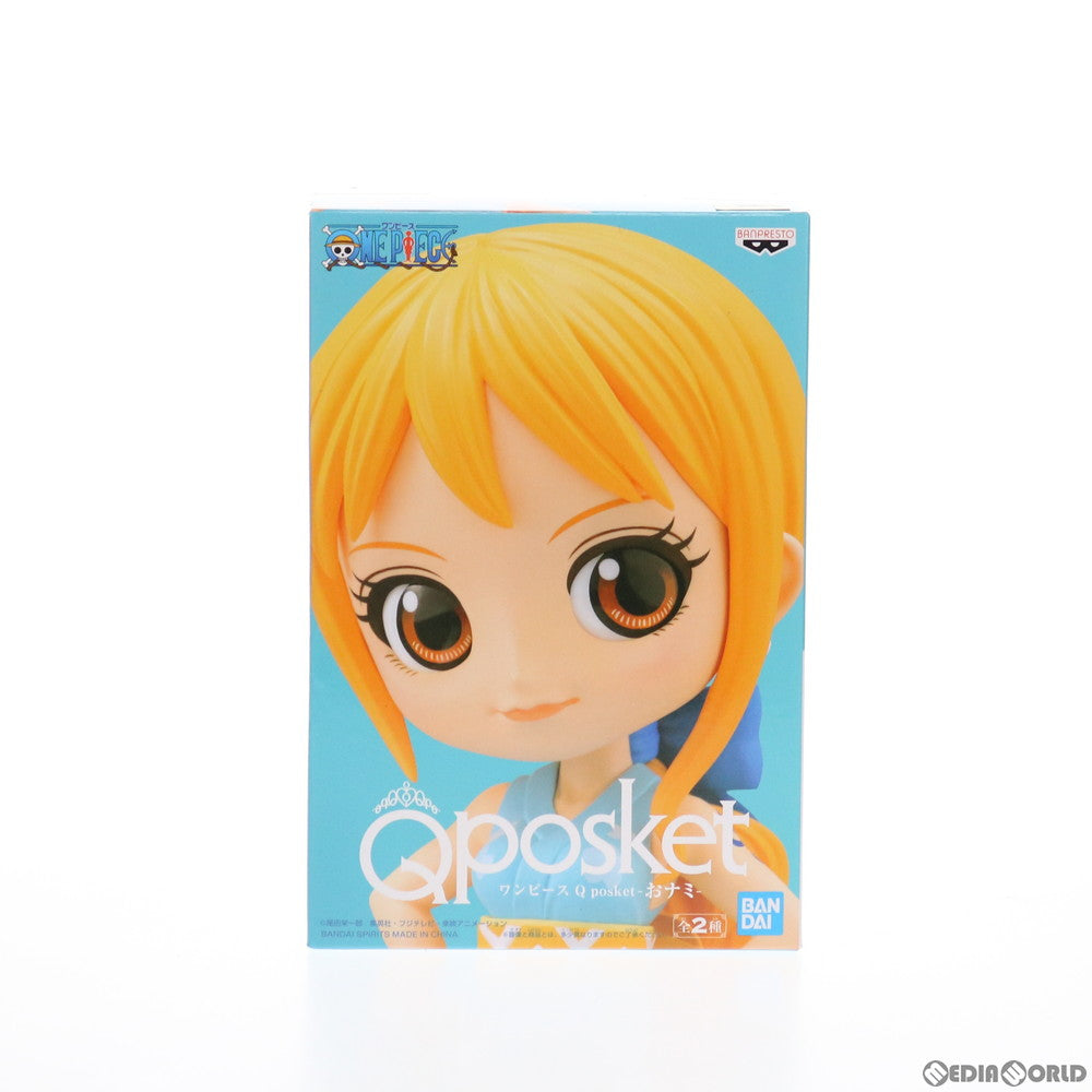 【中古即納】[FIG]ナミ(B衣装淡) ワンピース Q posket-おナミ- ONE PIECE フィギュア プライズ(2551182) バンプレスト(20210920)